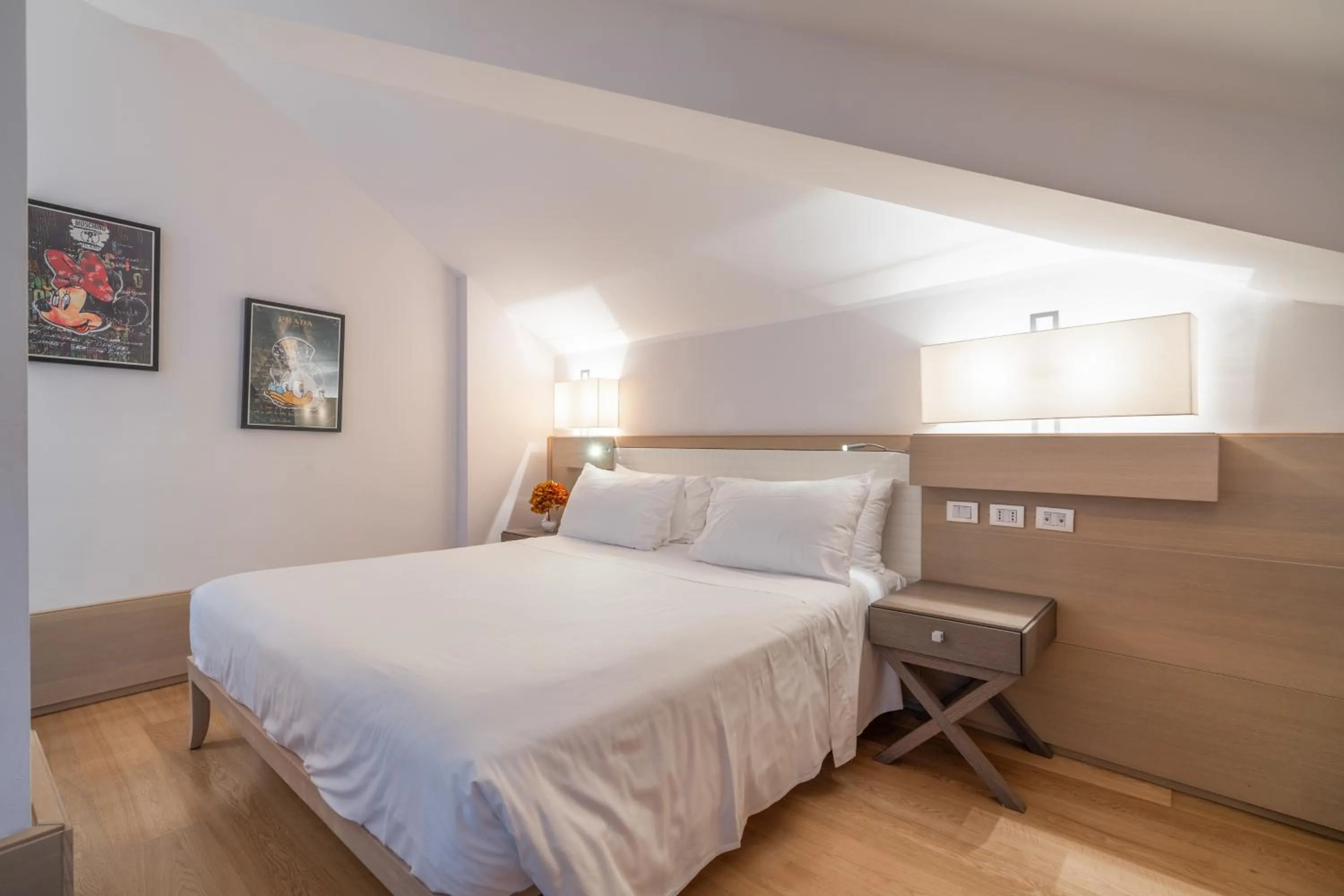 Bed in Grand Hotel Alassio Beach & Spa Resort - The Leading Hotels of the World