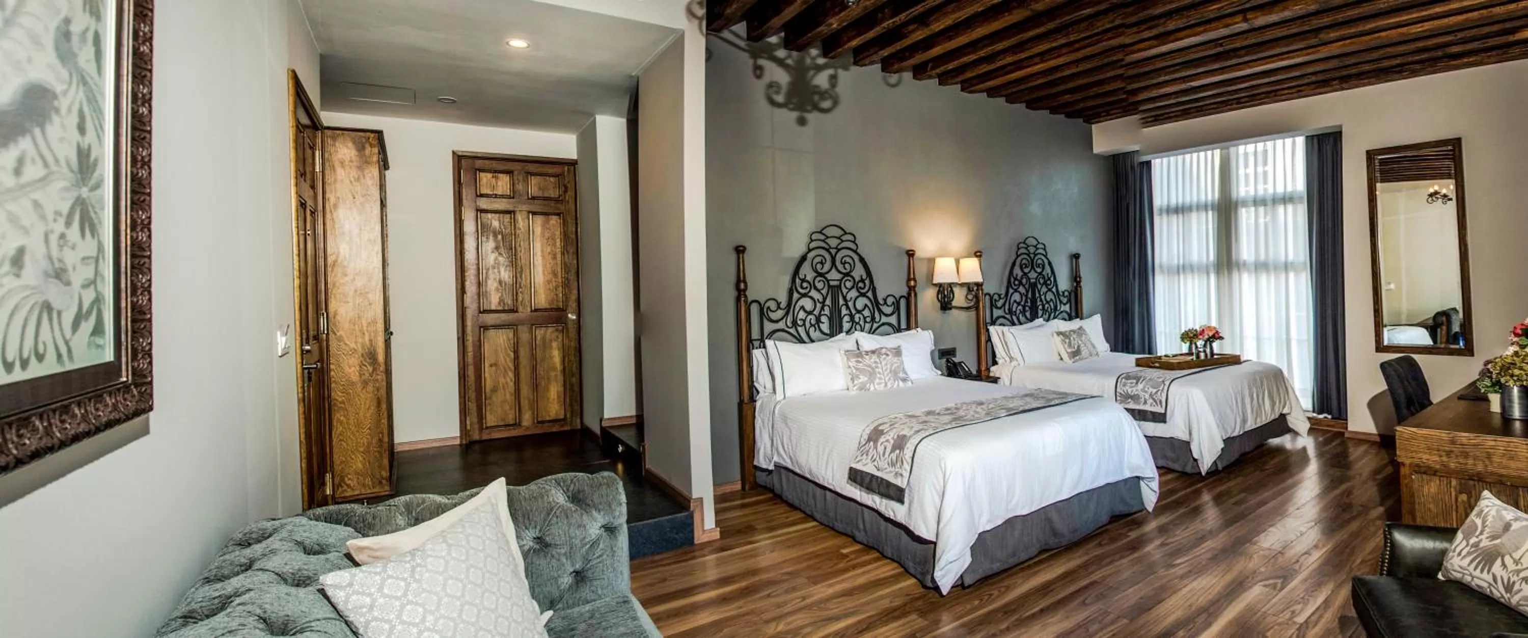 Bed in Zocalo Central & Rooftop Mexico City