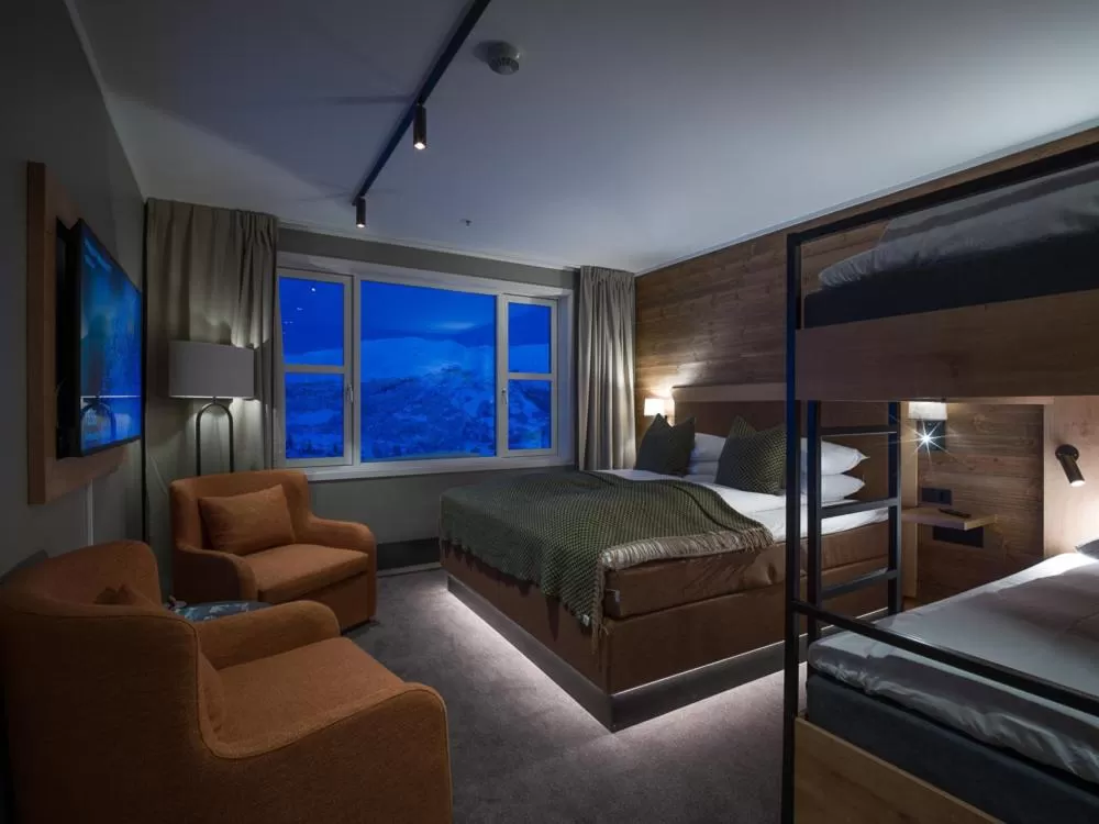 Bed in Skarsnuten Mountain Resort & SPA