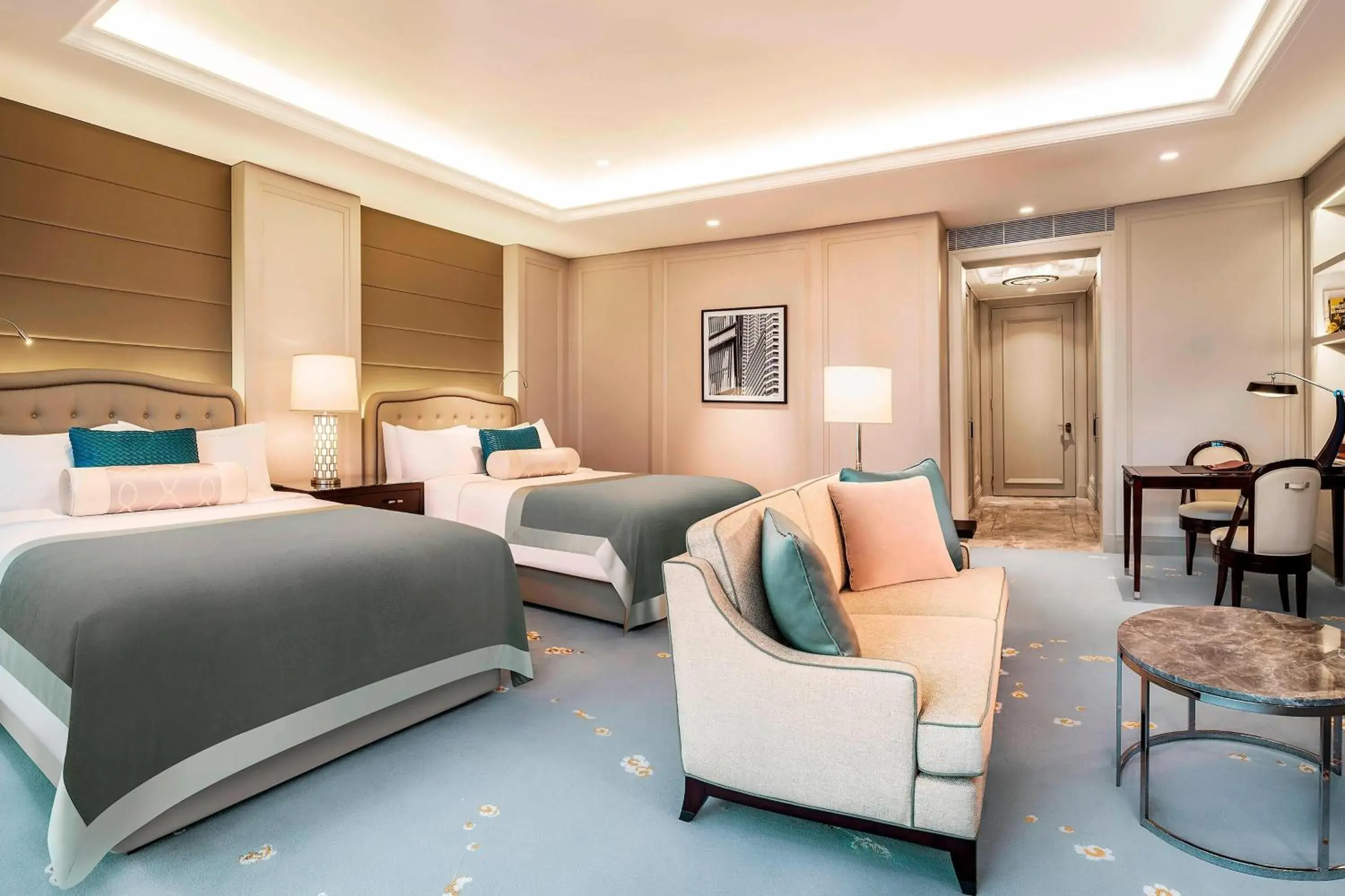 Guest room, 2 Queen, City view in The St. Regis Kuala Lumpur Guest room, 2 Queen, City view in The St. Regis Kuala Lumpur