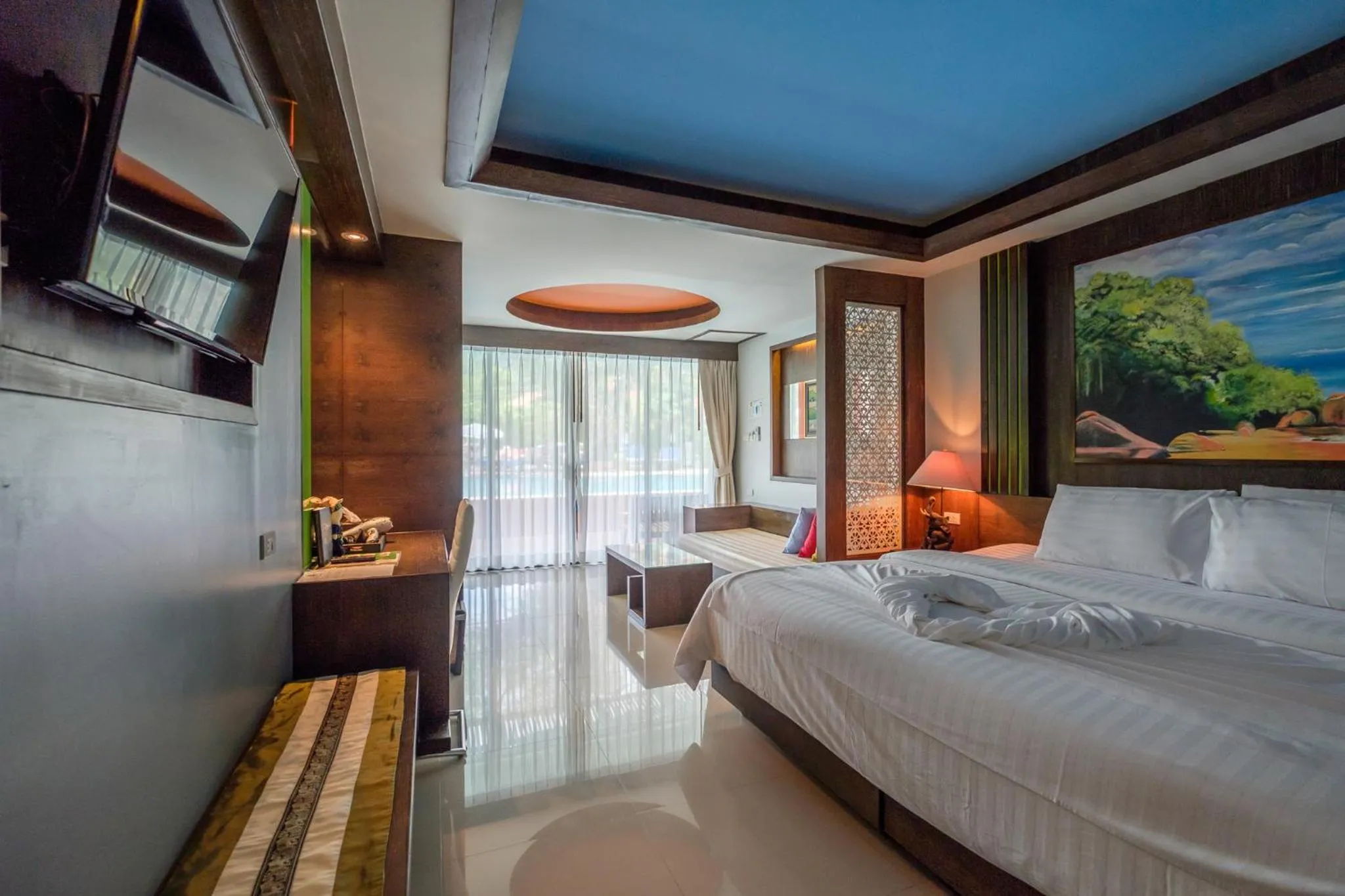 Bedroom, Bed in Naina Resort & Spa - SHA Extra Plus