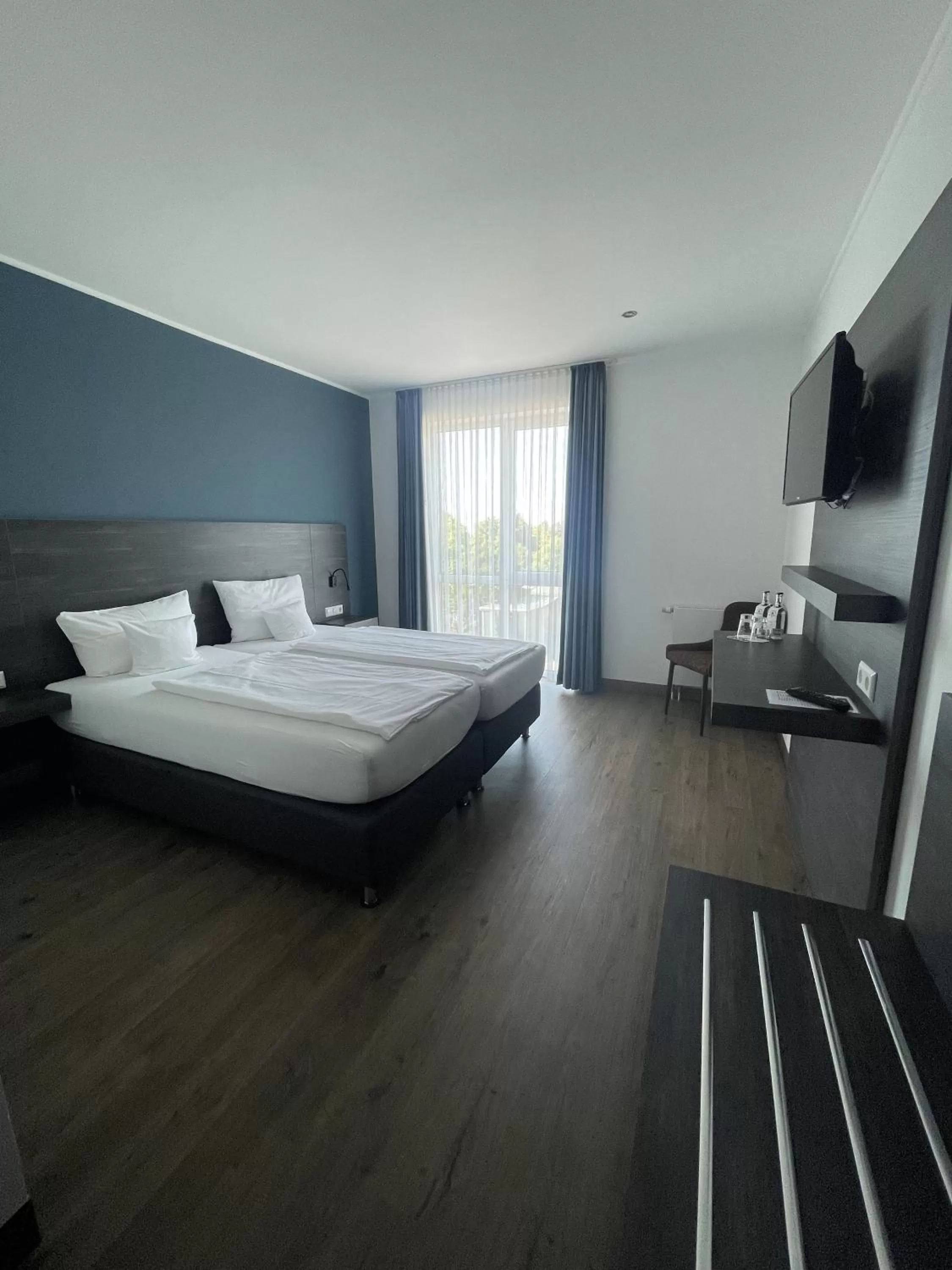 Photo of the whole room, Bed in AiREA Hotel