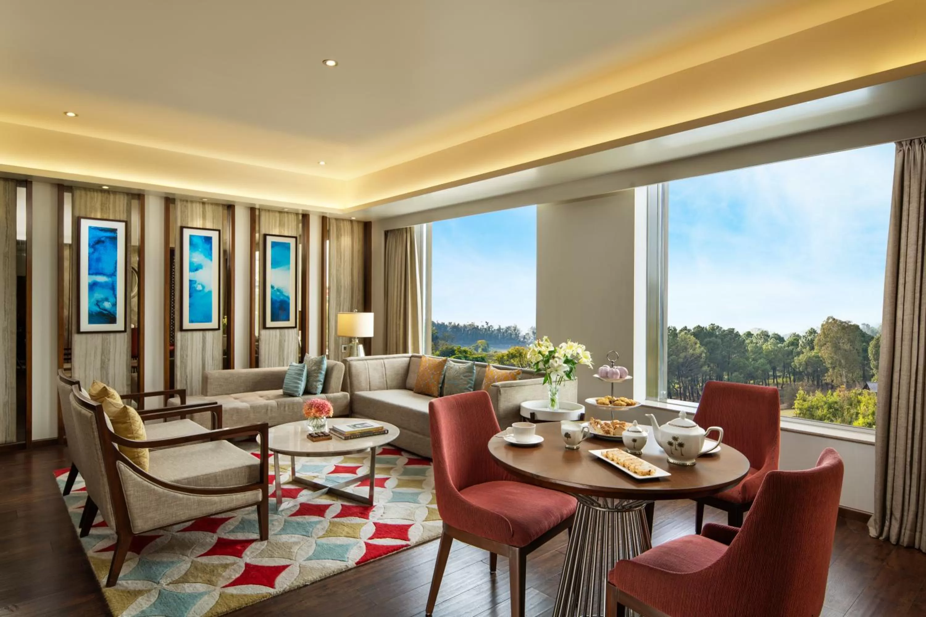 Living room in WOW Crest, Indore - IHCL SeleQtions