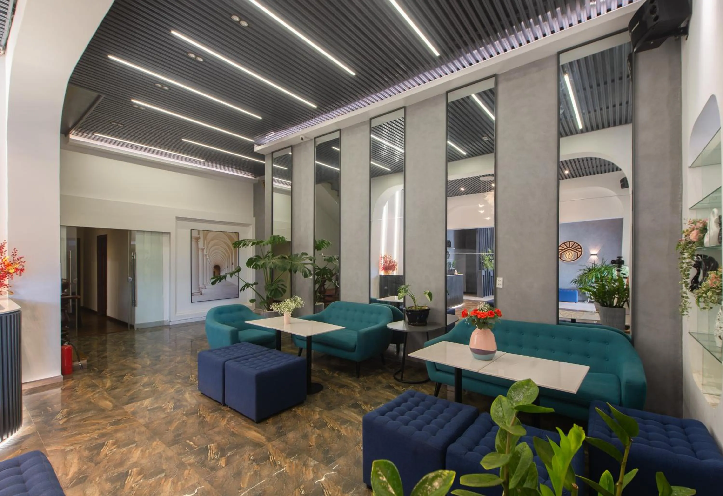 Lobby or reception in Tasme Hotel