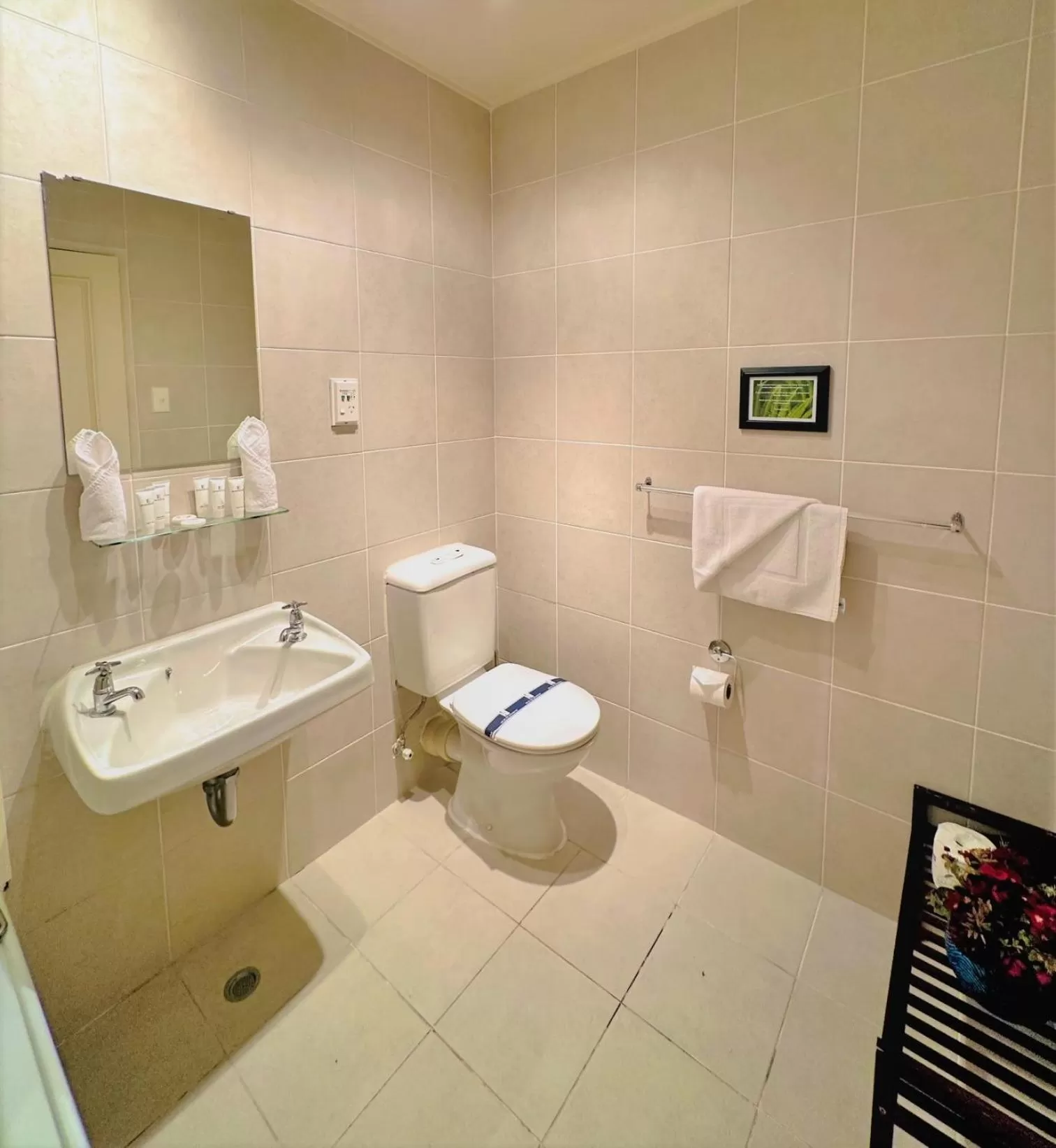 Toilet in The Esplanade Hotel