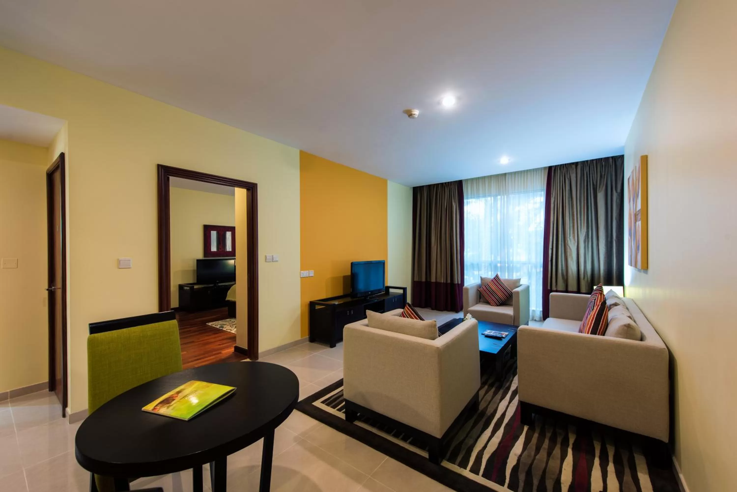 Living room in Ramada by Wyndham Downtown Dubai