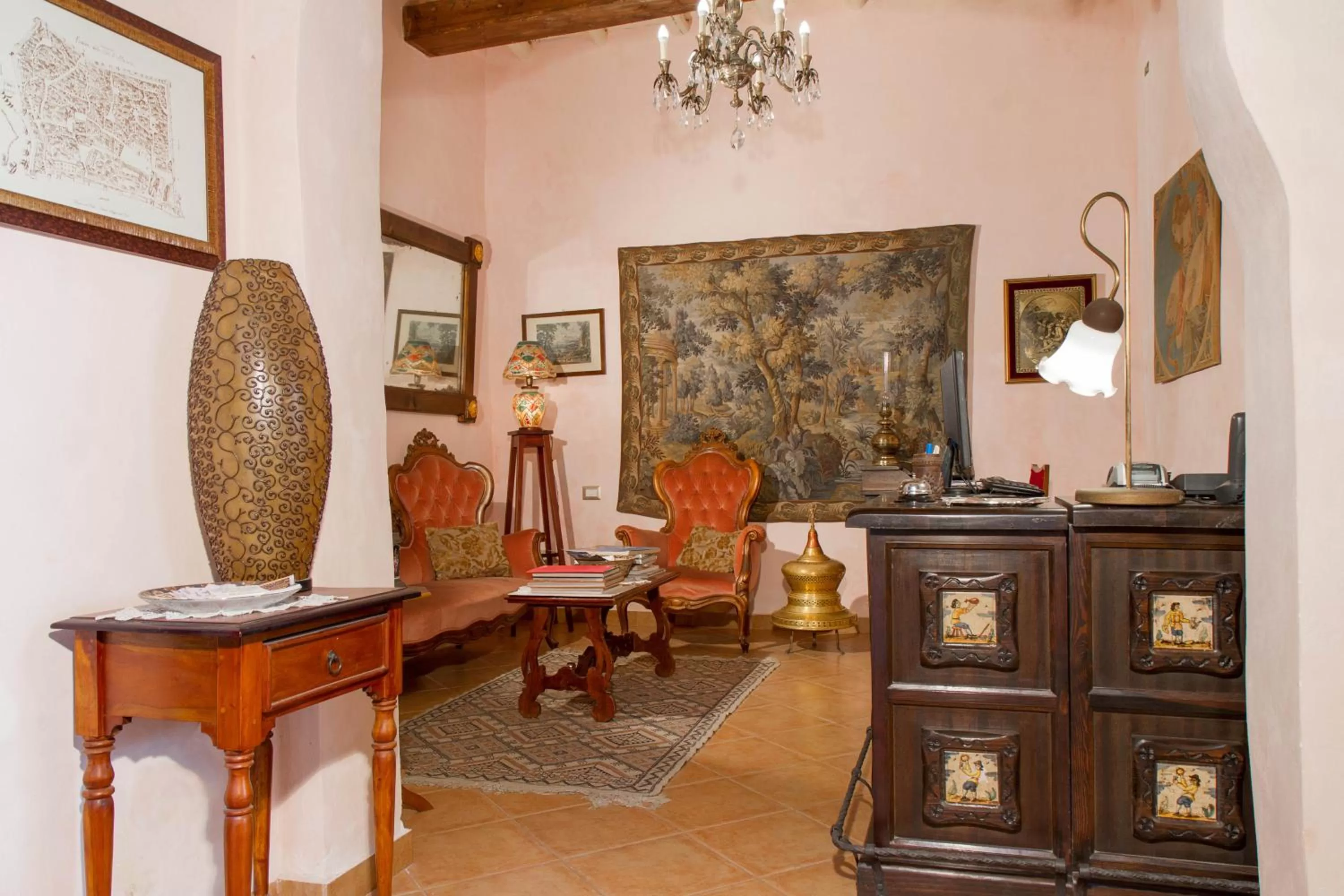 Lobby or reception in Meliaresort Dimore Storiche