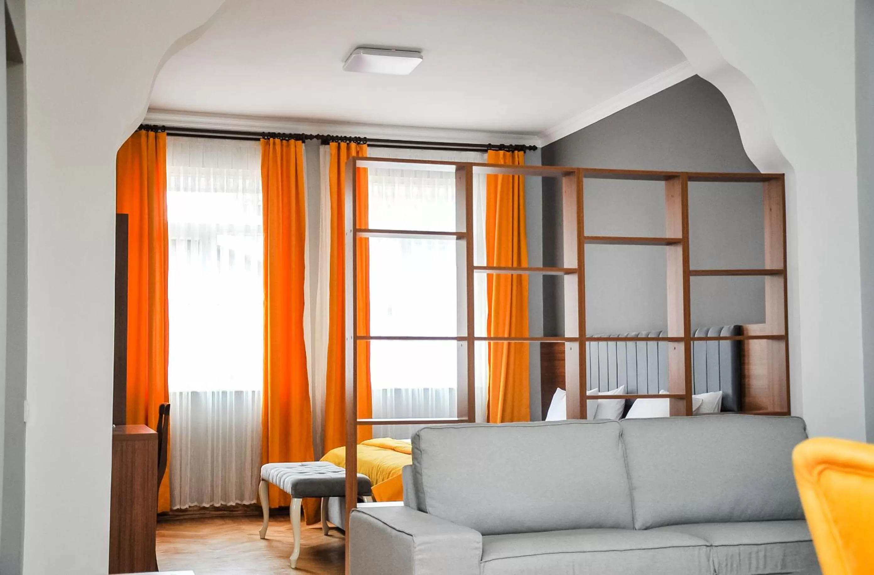 Living room, Seating Area in Palm Hotel