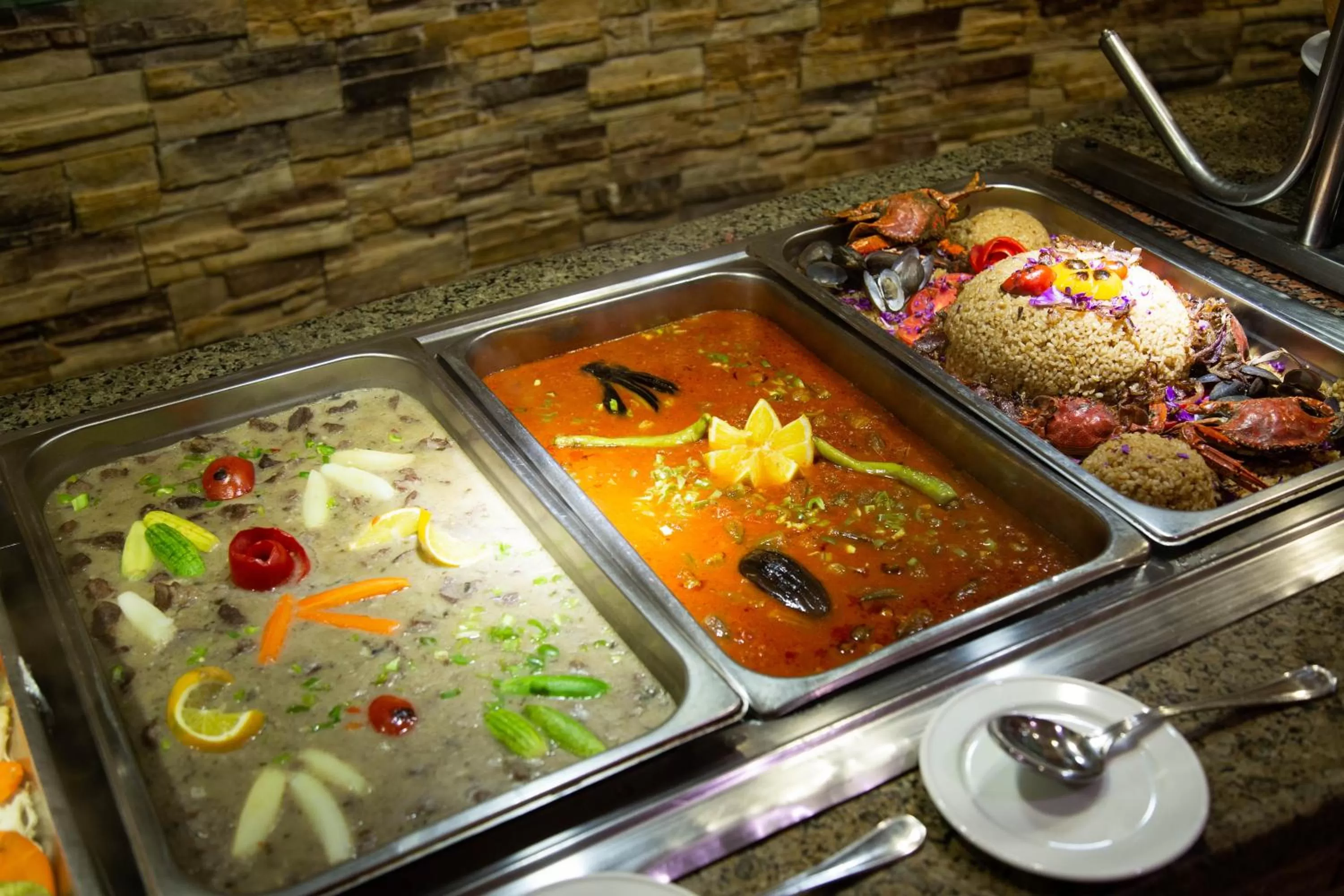 Lunch in Coral Sun Beach