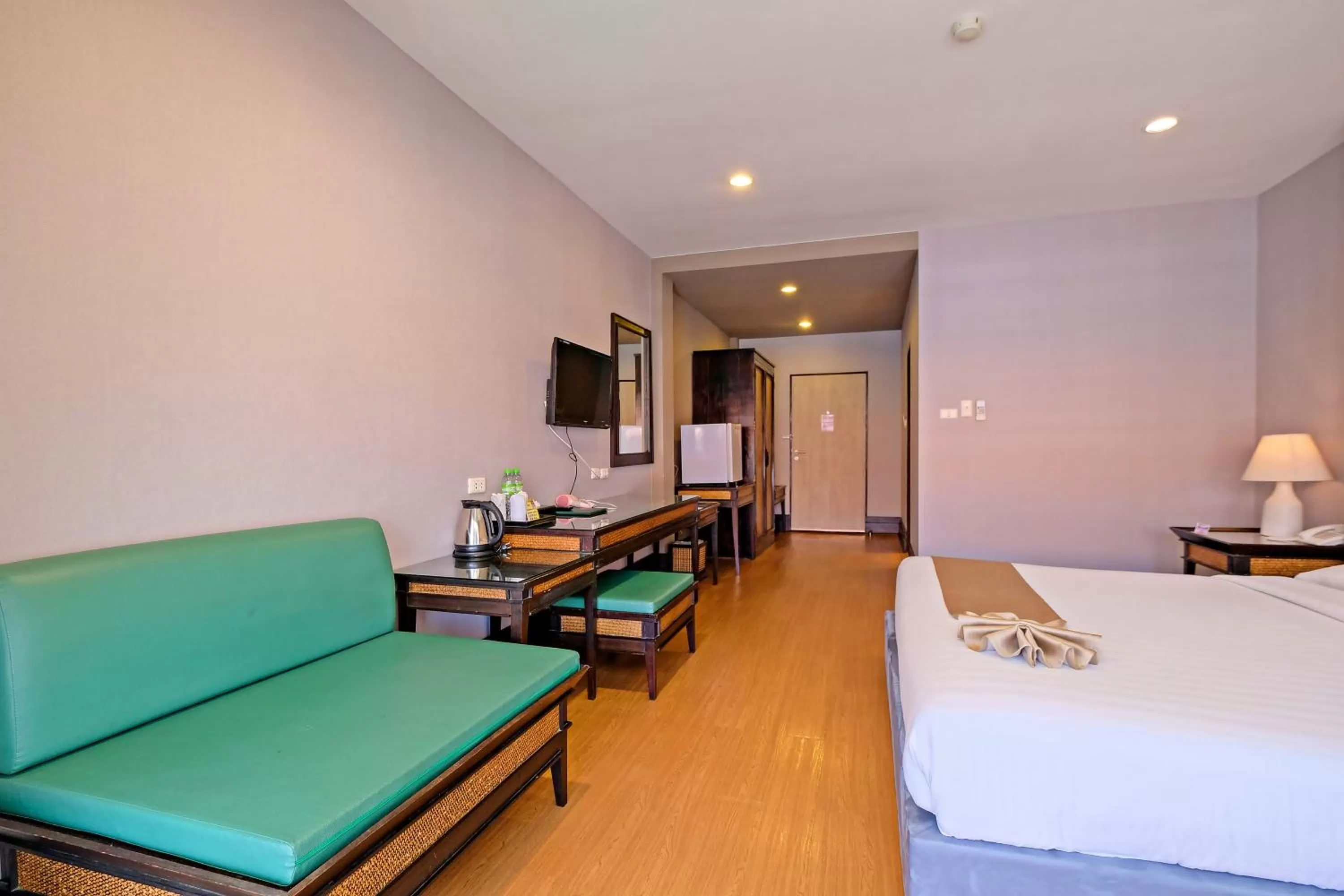 Bedroom, Bed in Green Lake Resort - SHA Extra Plus Certified