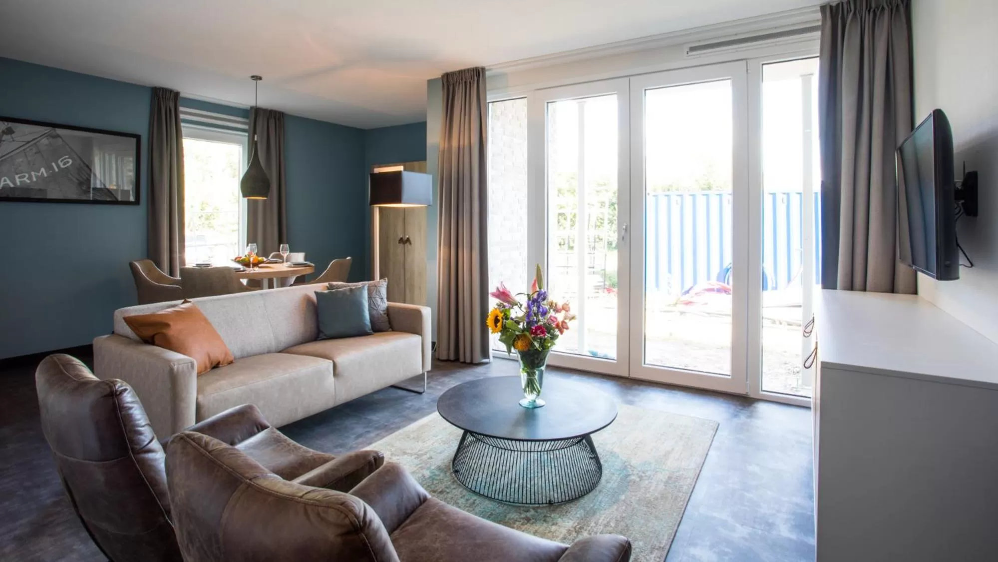 Living room, Seating Area in Hotel Kaap West I Kloeg Collection