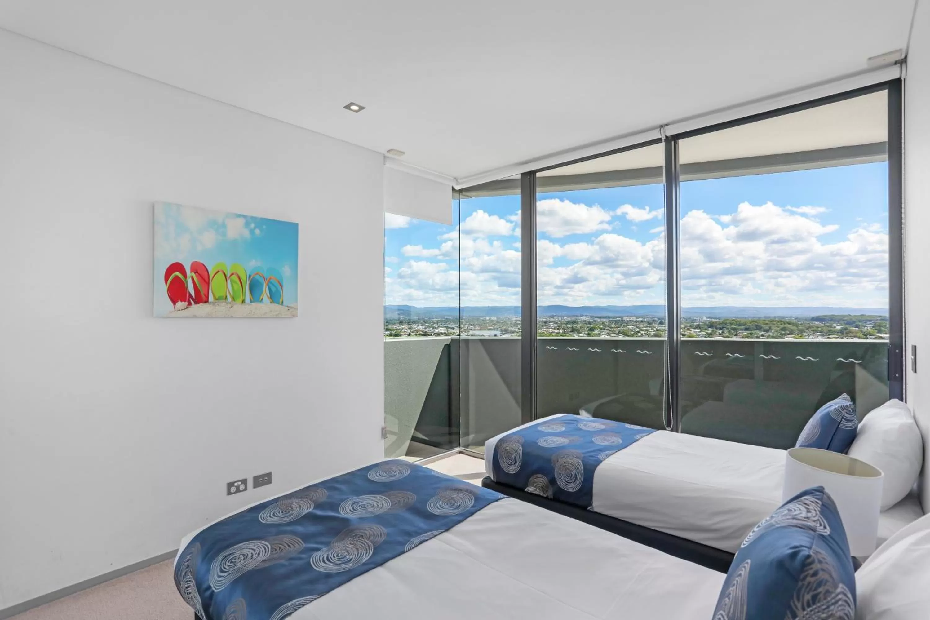 Bedroom, Bed in Ambience on Burleigh Beach