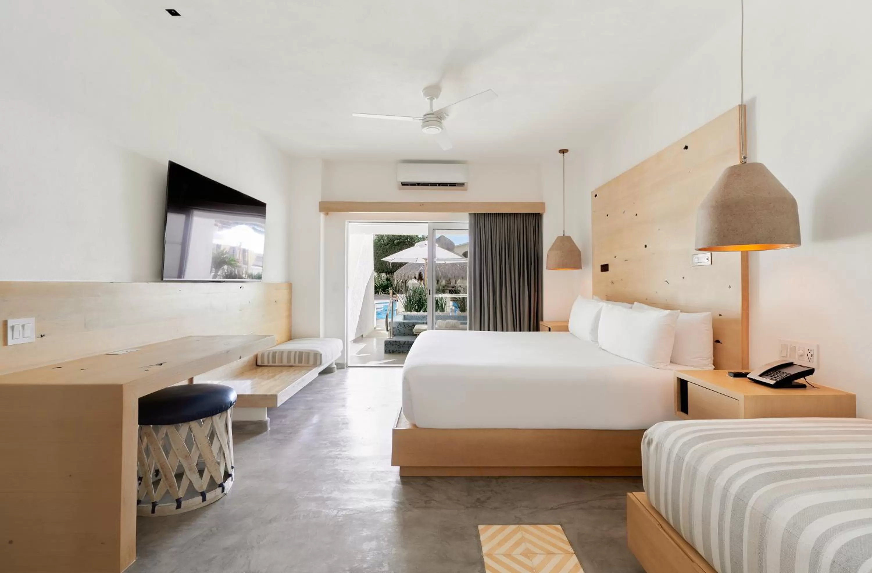 Bed in Bahia Hotel & Beach House