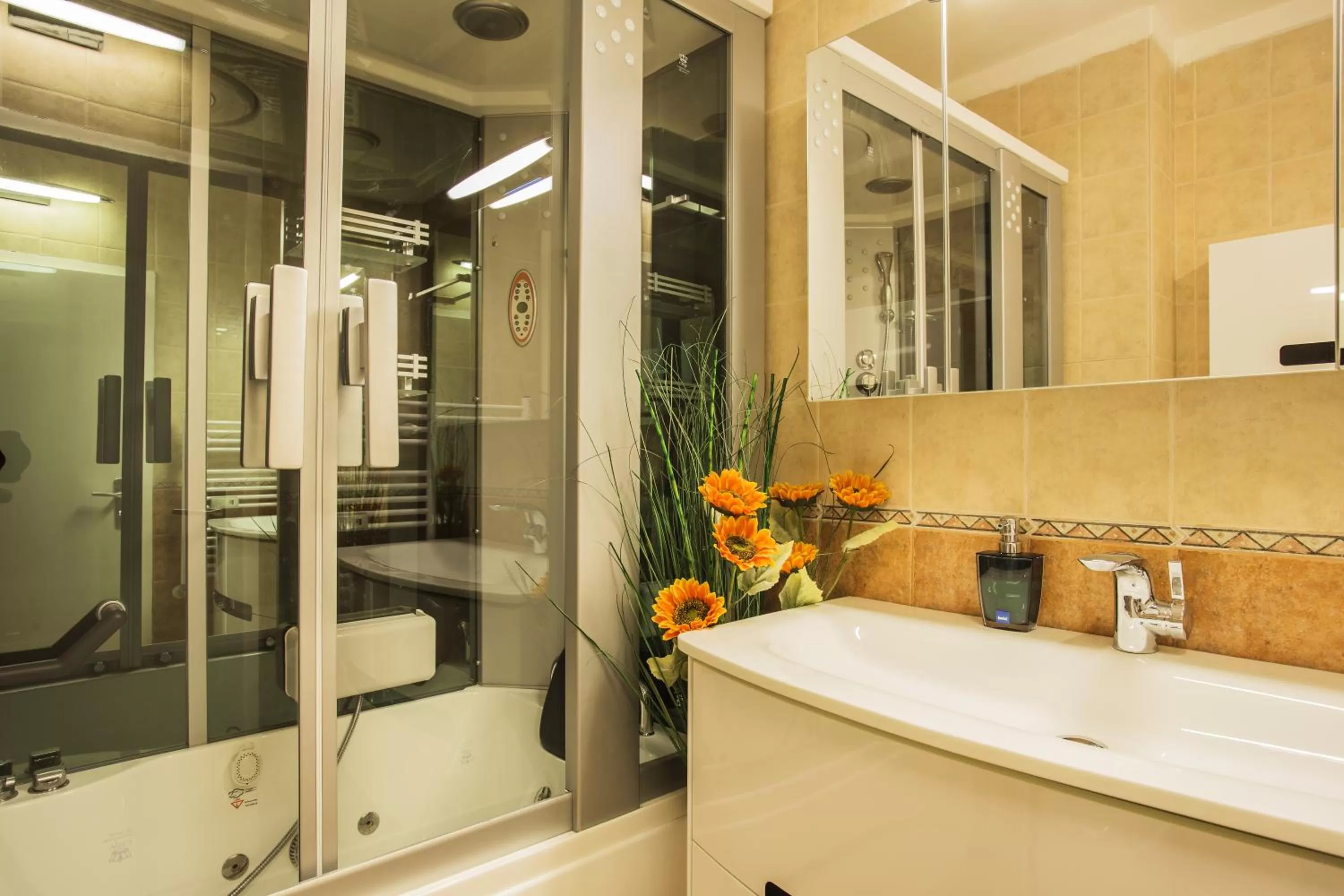 Bathroom in Europe Hotel