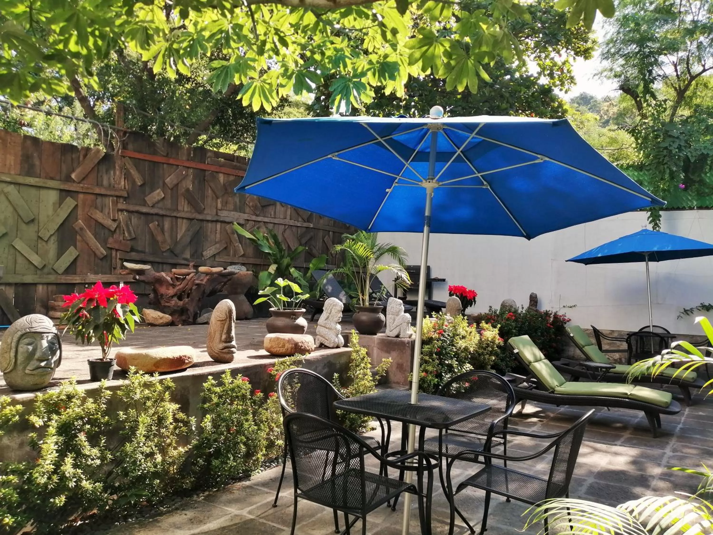 Patio in Ceiba Studios