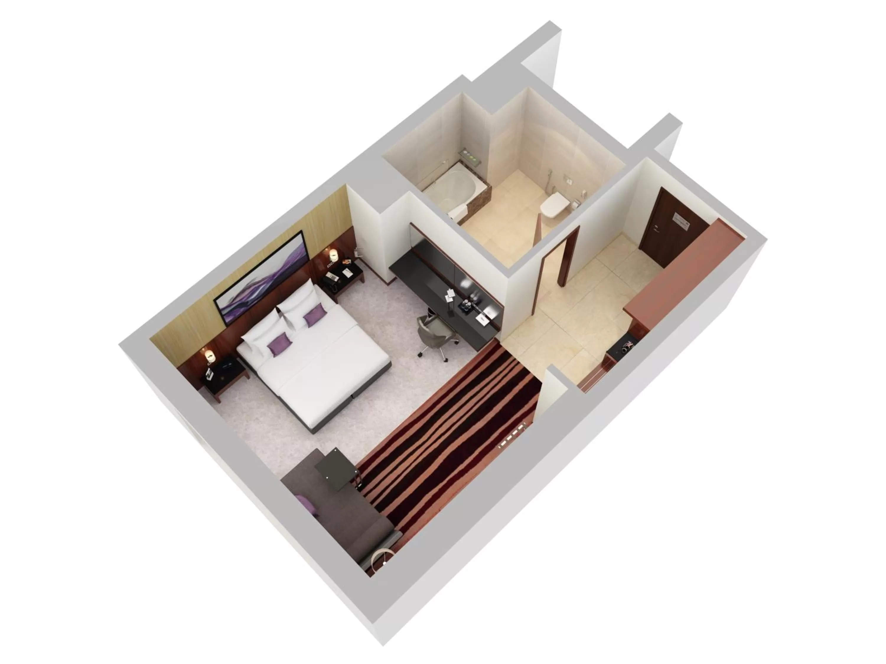 Photo of the whole room in Flora Al Barsha Hotel At The Mall