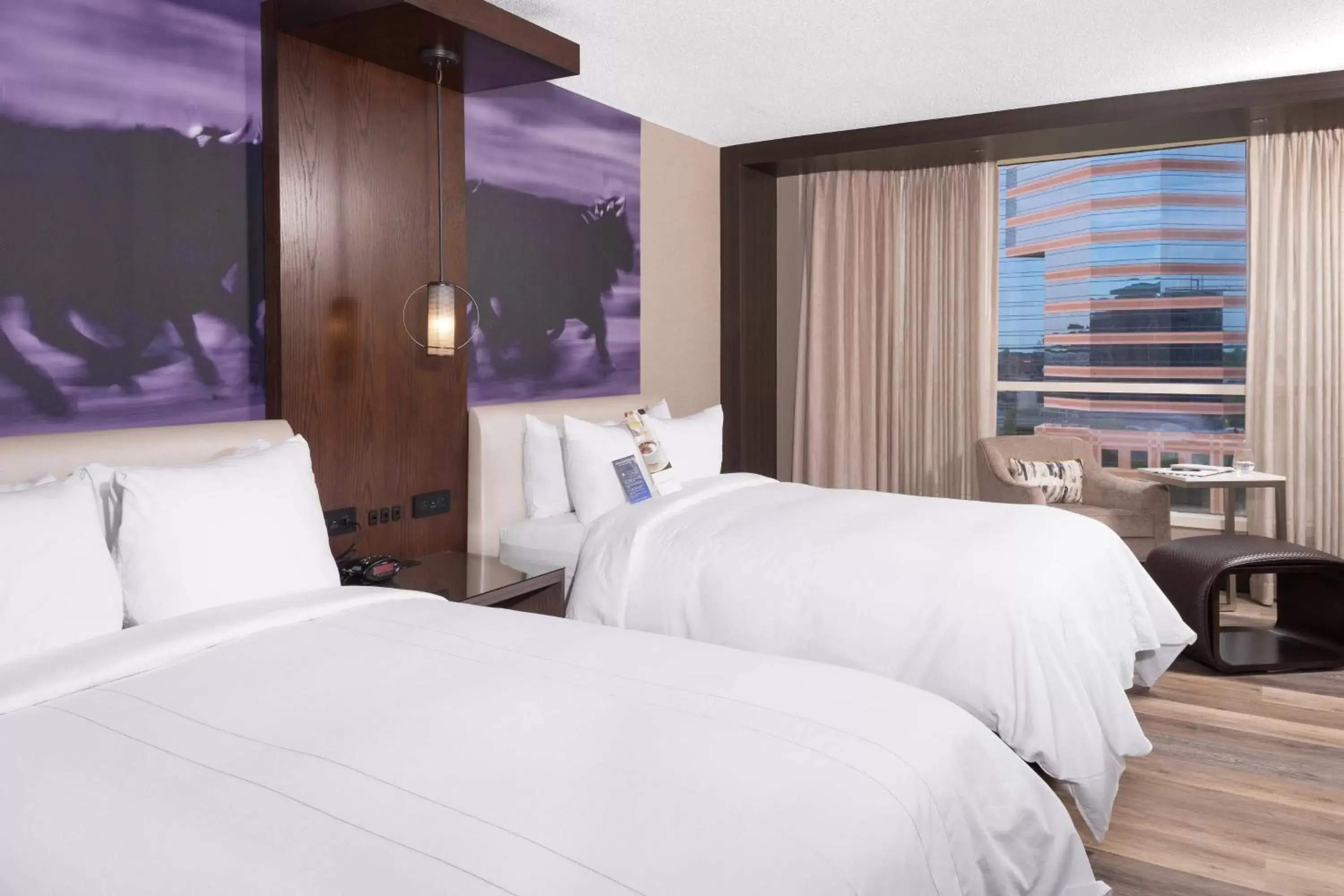 Guest room, 2 Double in Durham Marriott City Center Guest room, 2 Double in Durham Marriott City Center