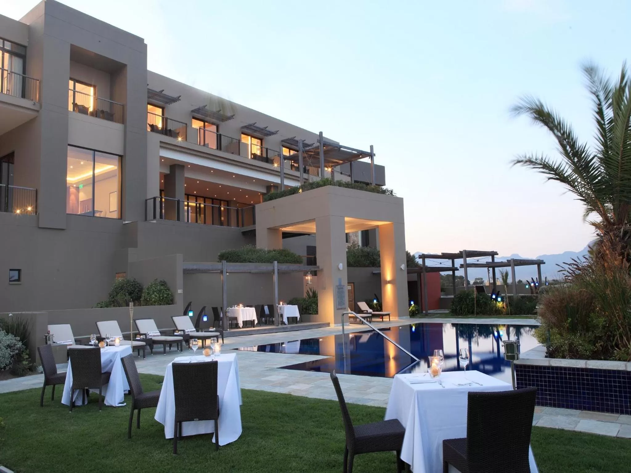 Facade/entrance in Oubaai Hotel Golf & Spa