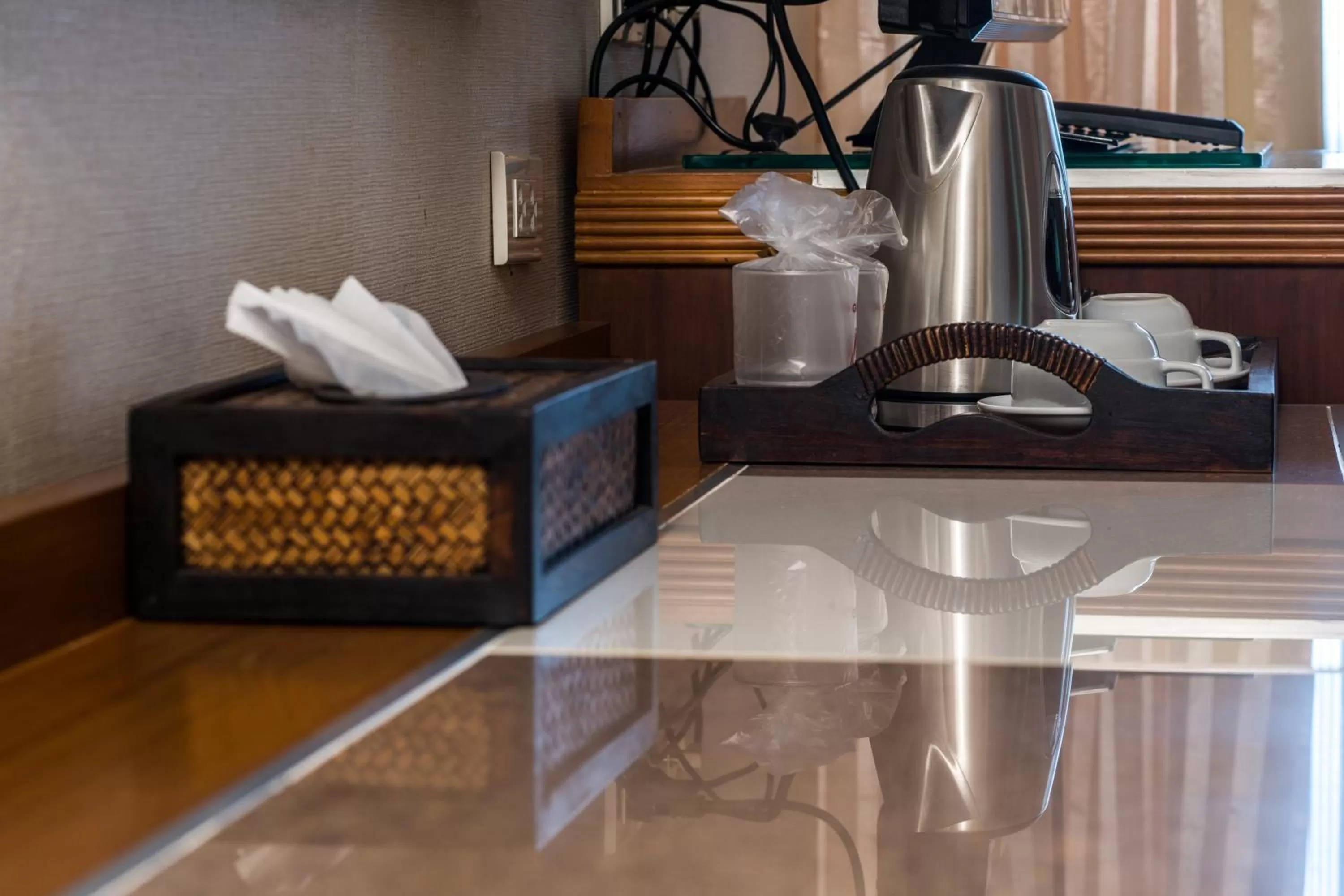 Coffee/tea facilities in Asia Airport Hotel