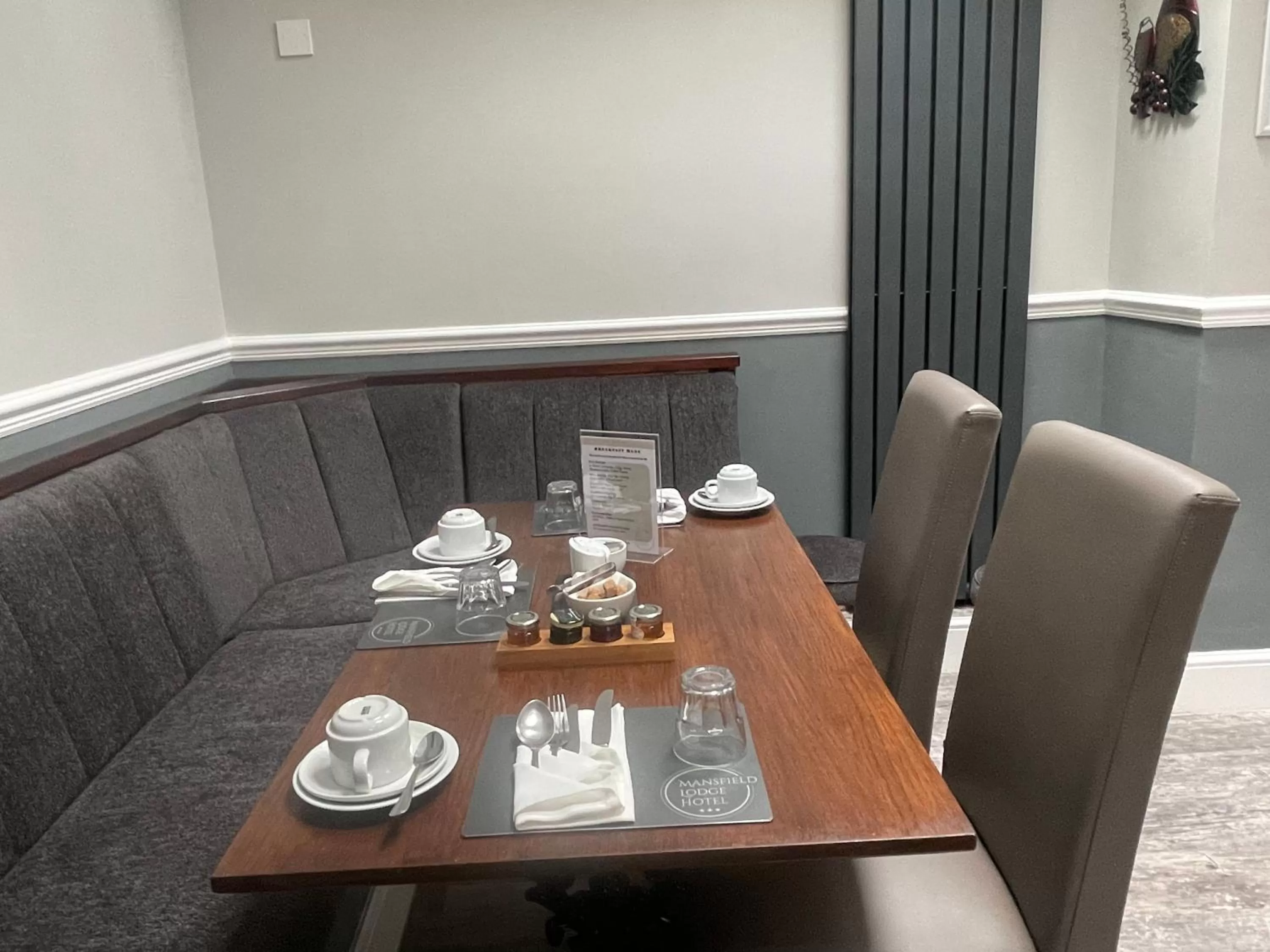 Dining area in Mansfield Lodge Hotel Ltd