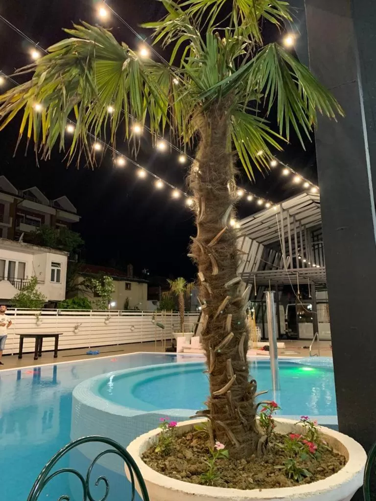 Swimming pool in Grand Hotel Pogradec