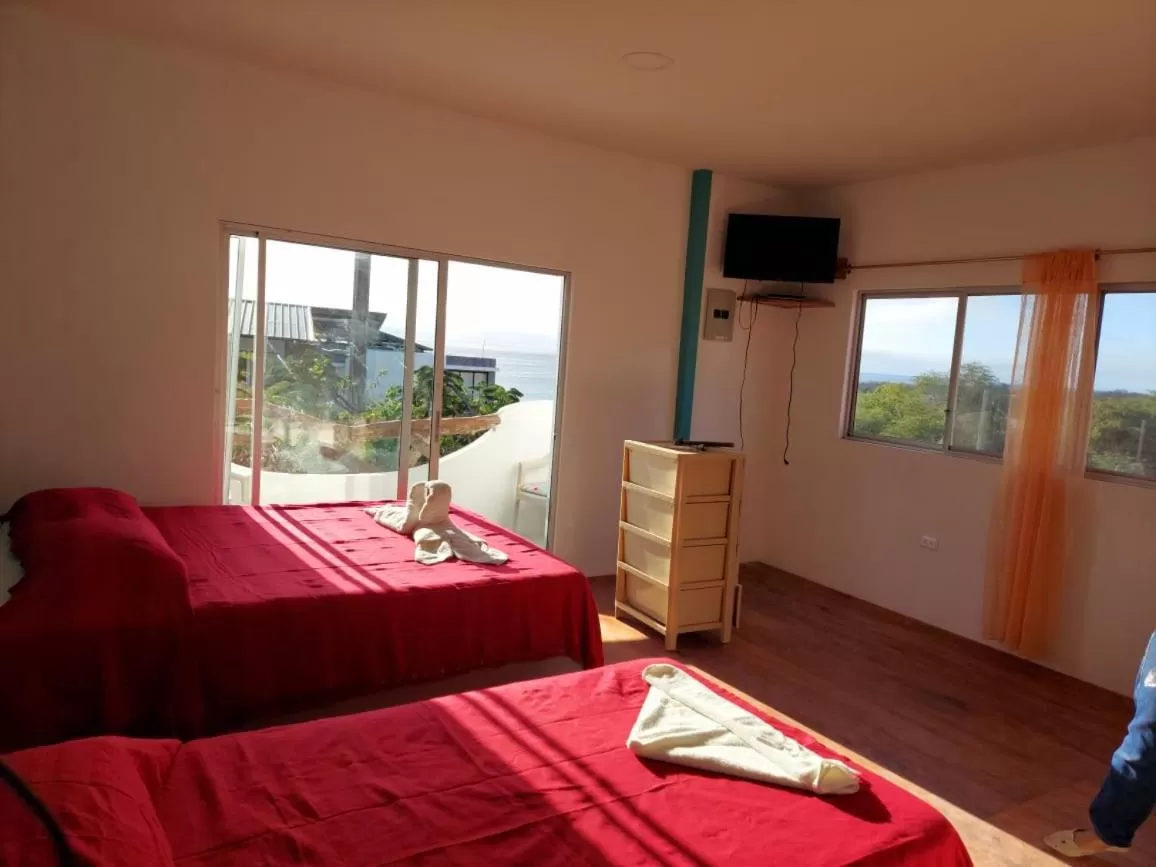 Photo of the whole room, Bed in Hostal Cabañas Don Jorge