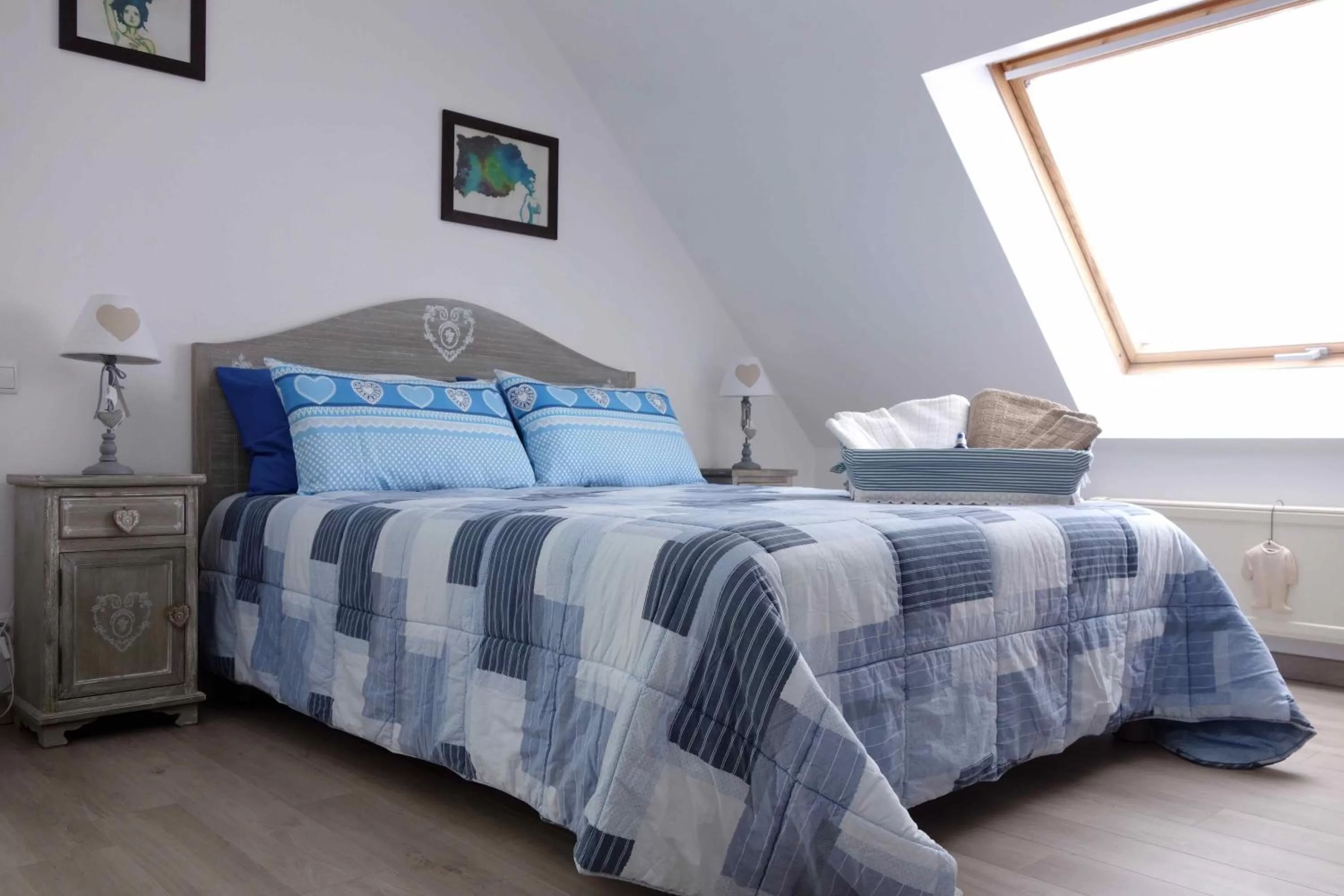 Bedroom, Bed in Chambre D'Hôtes le Phenix