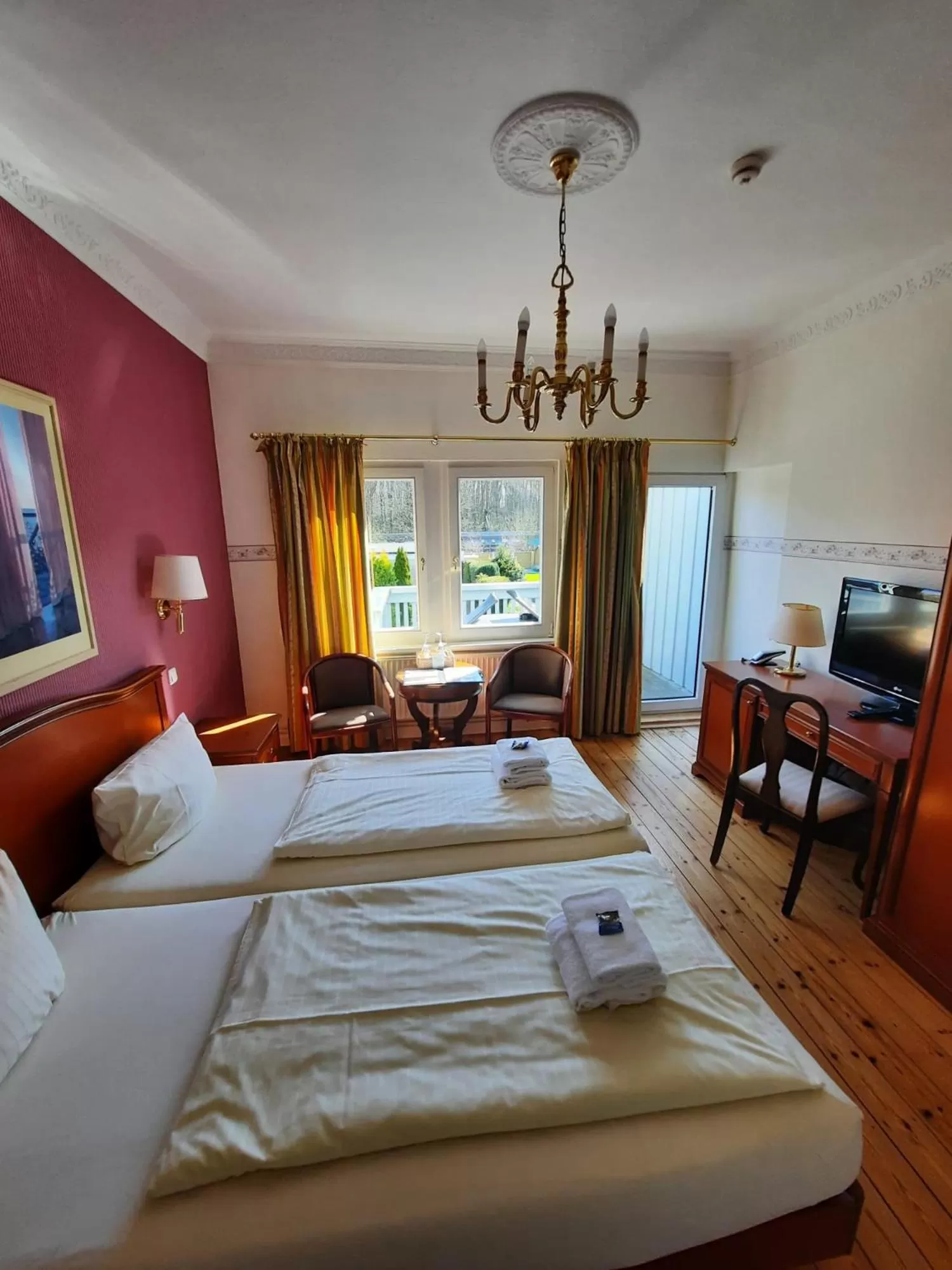 Photo of the whole room, Bed in Landhaus Bode