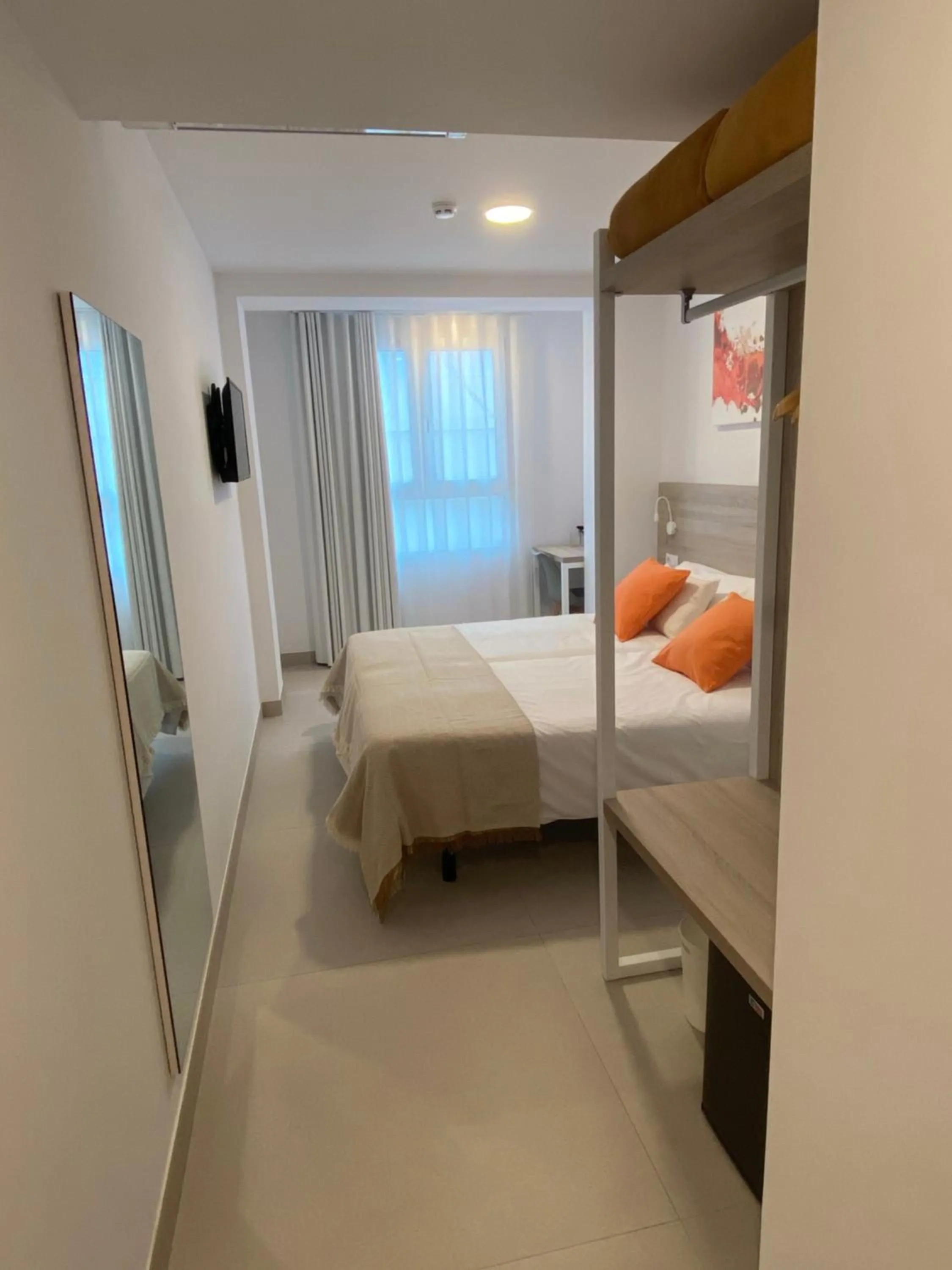 Bed in Hotel Sunna Benicassim