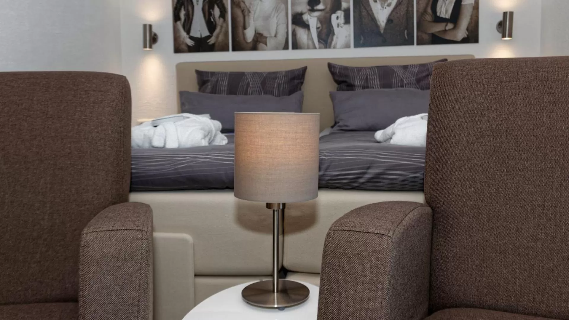 Bedroom, Bed in Suit' & Frühstück Zum Latschen - Adults Only