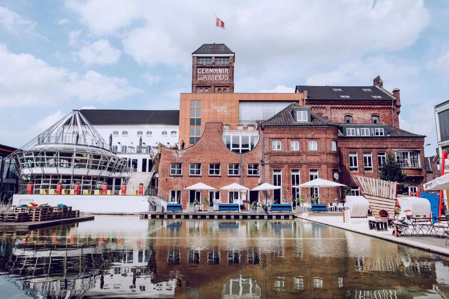 Property building in Factory Hotel