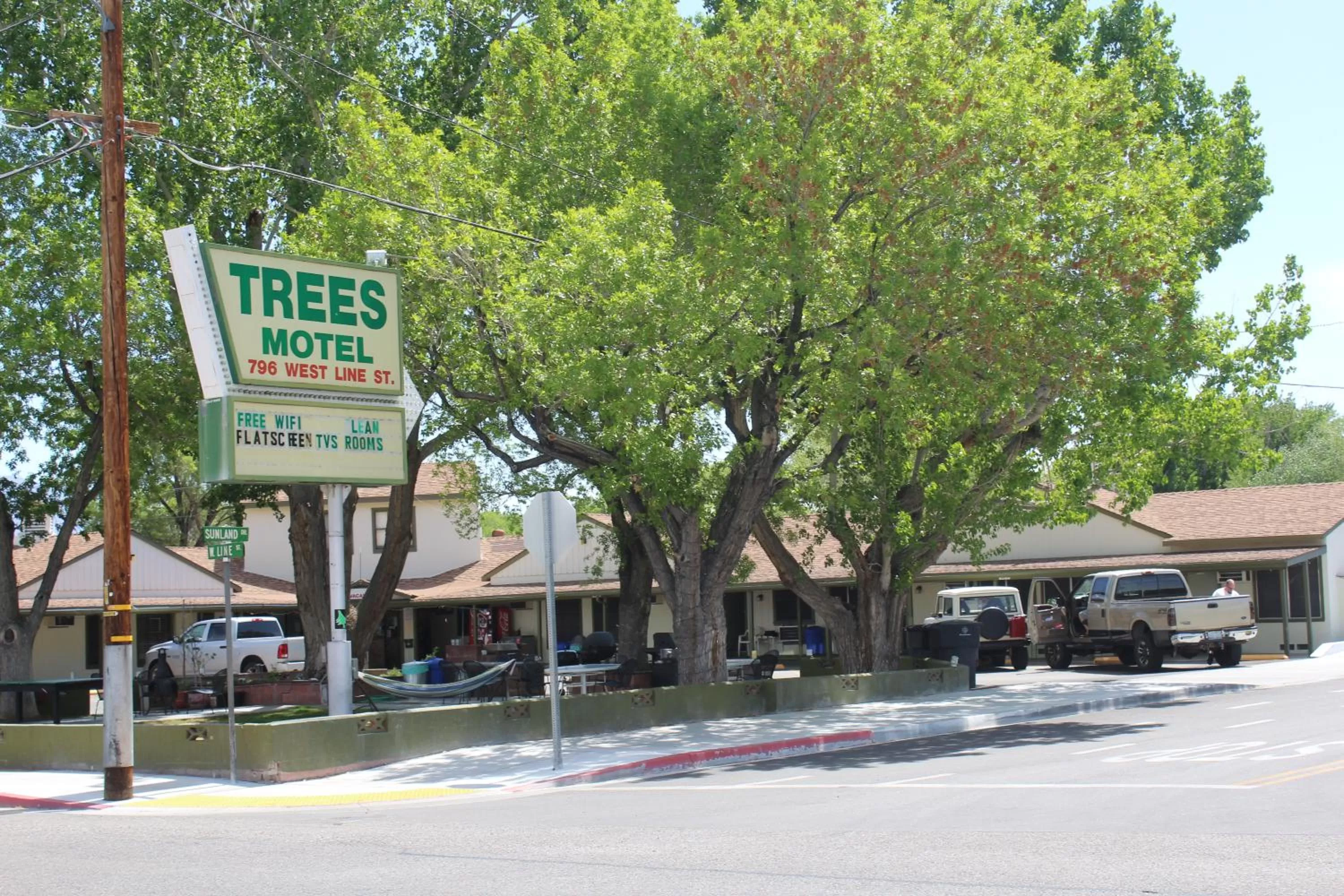 Property building in Trees Motel