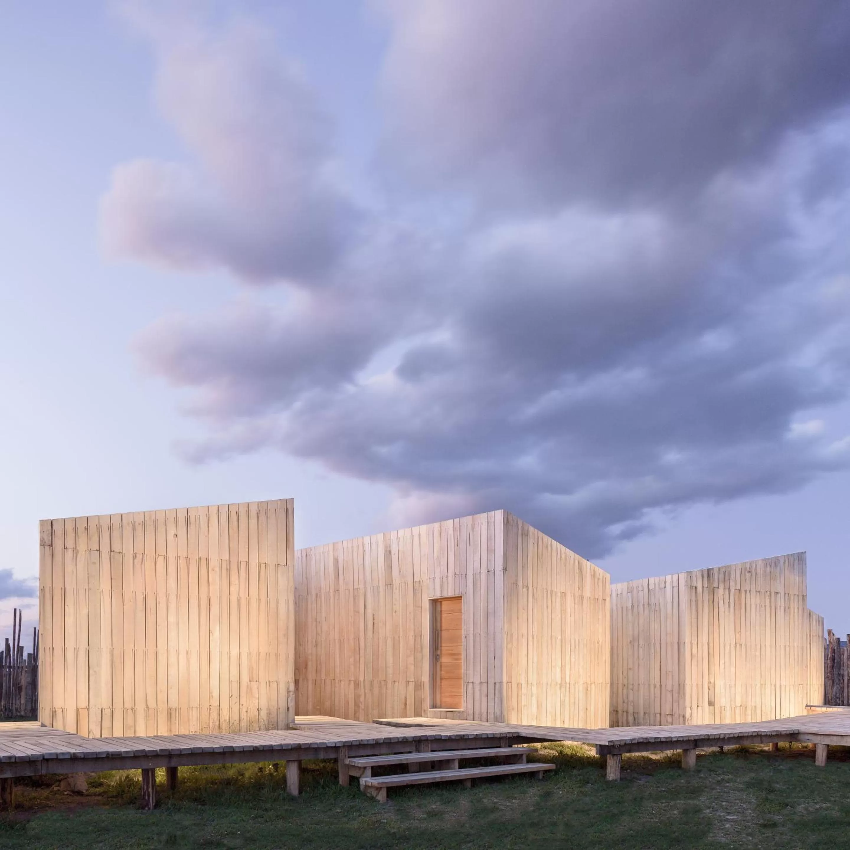Facade/entrance in AKA Patagonia