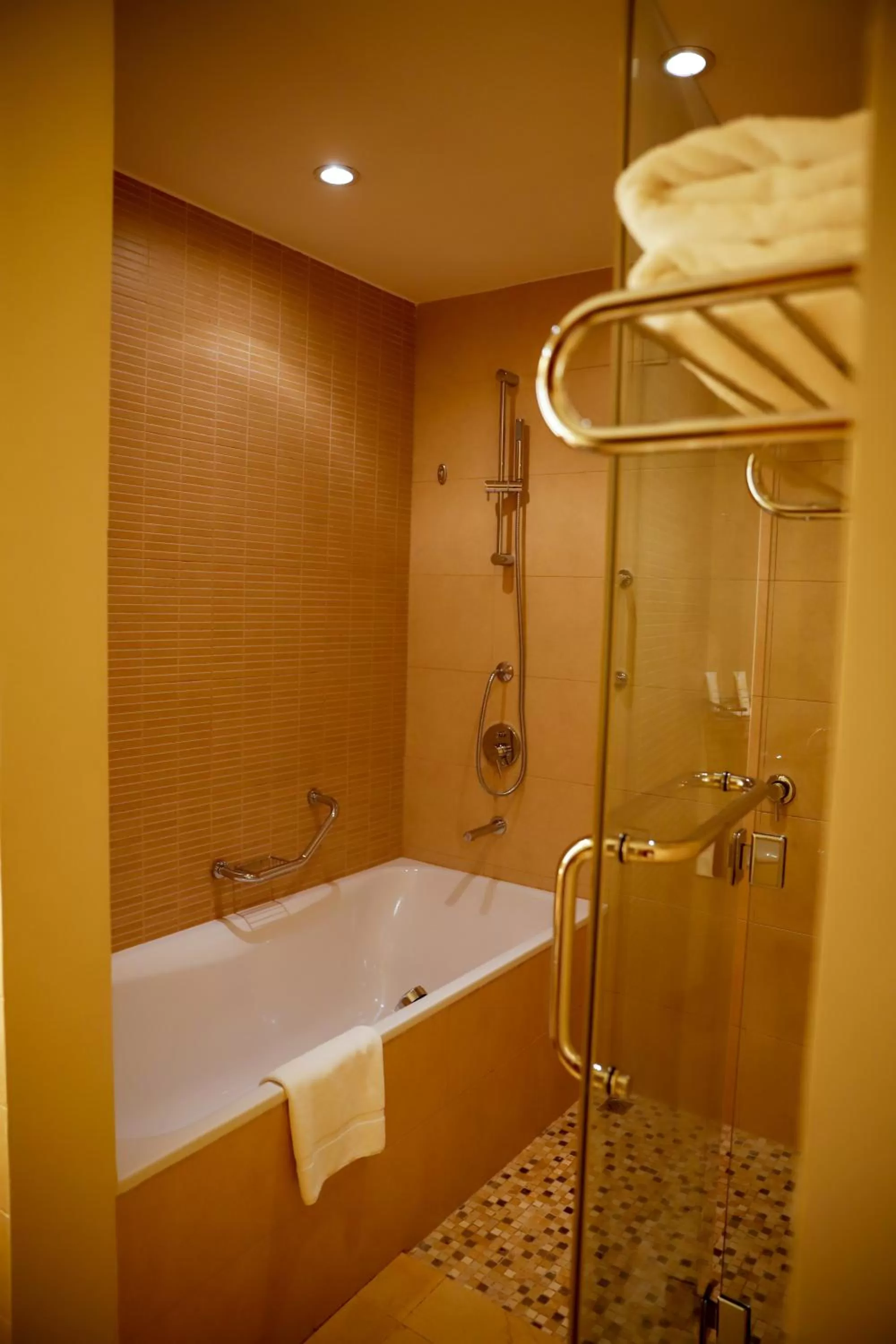 Bathroom in Crowne Plaza Sohar by IHG
