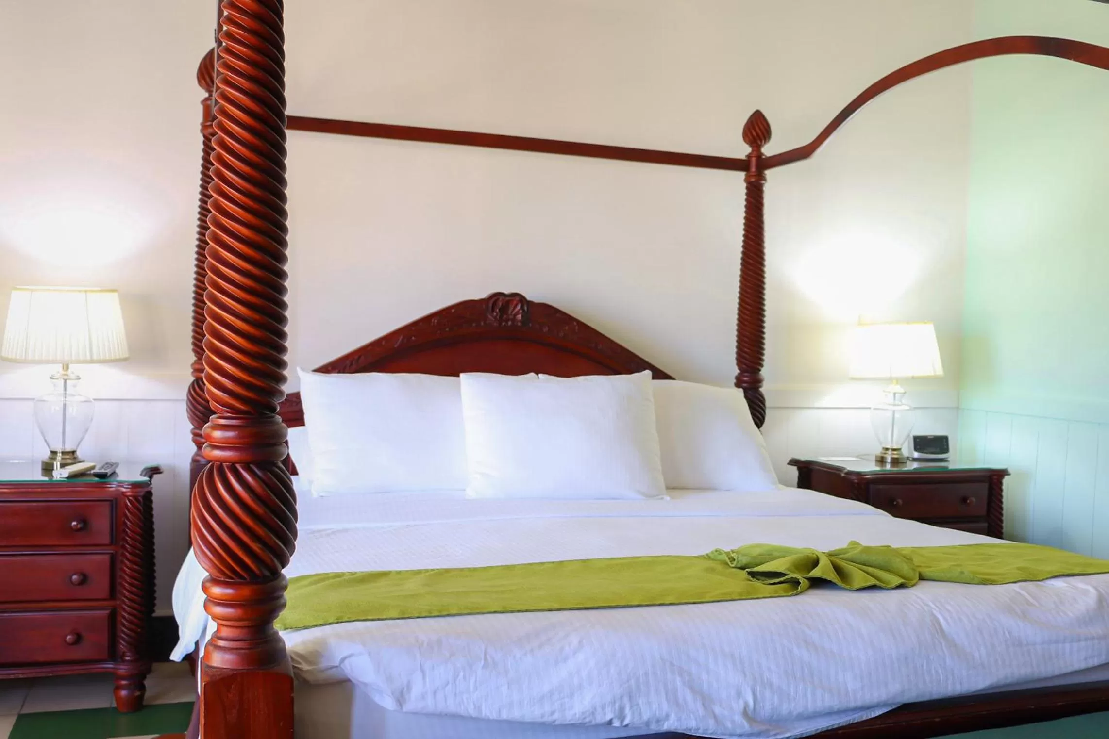 Bed in Hotel Victoriano