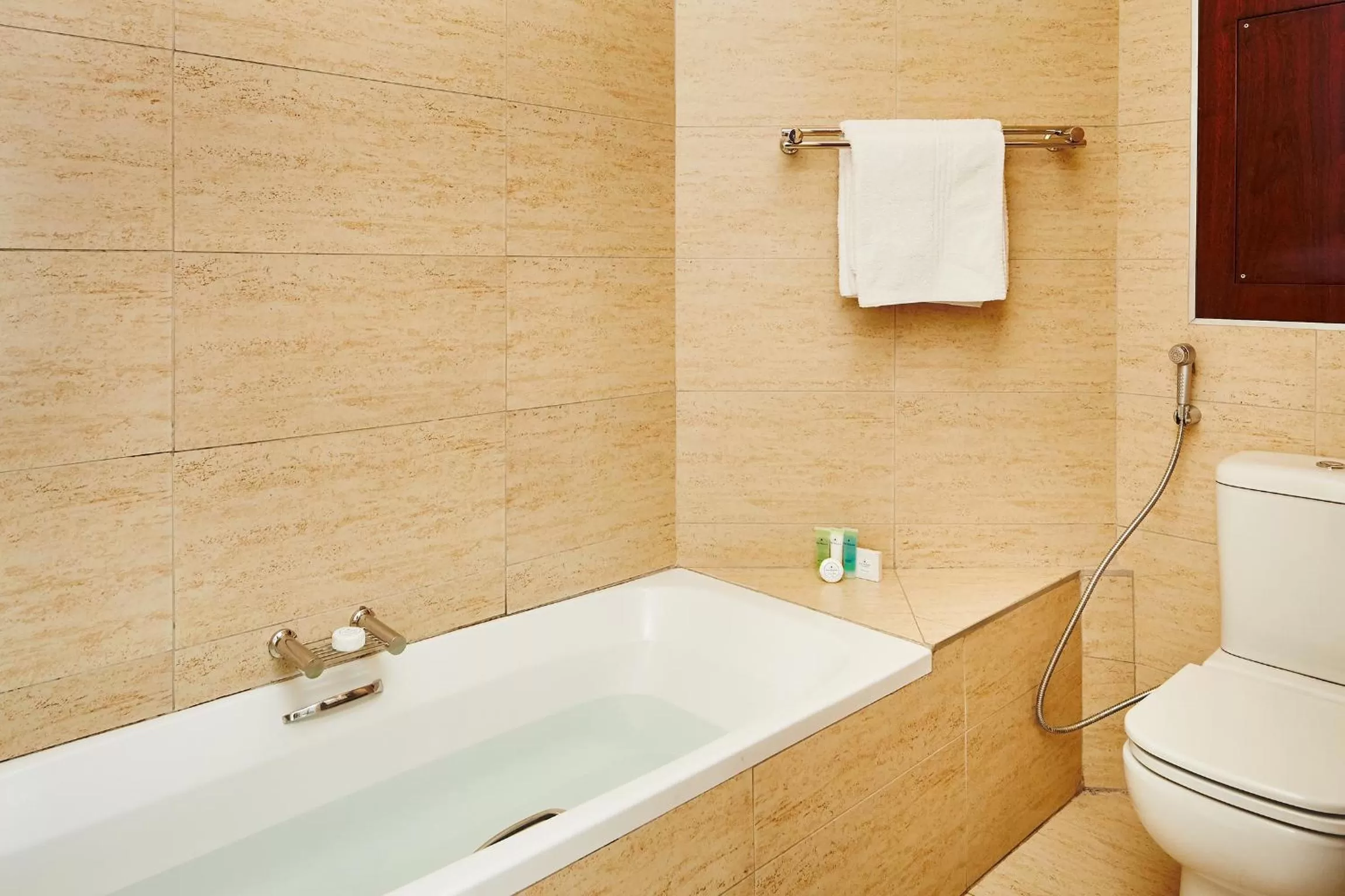 Shower in First Group The Palace All-Suite