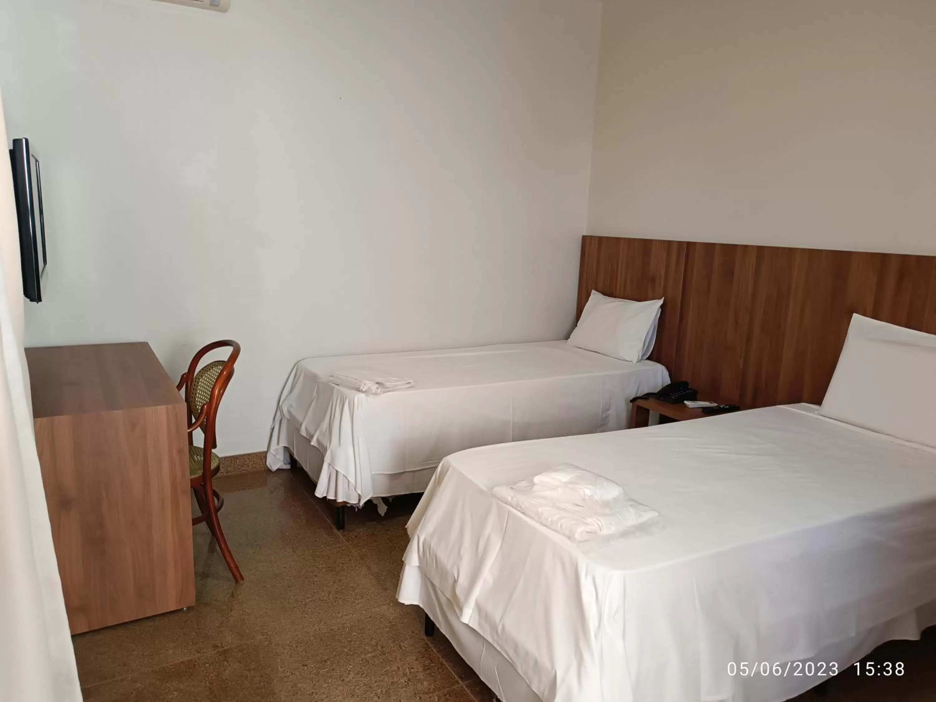 Bed in Hotel Oscar Blue Montes Claros