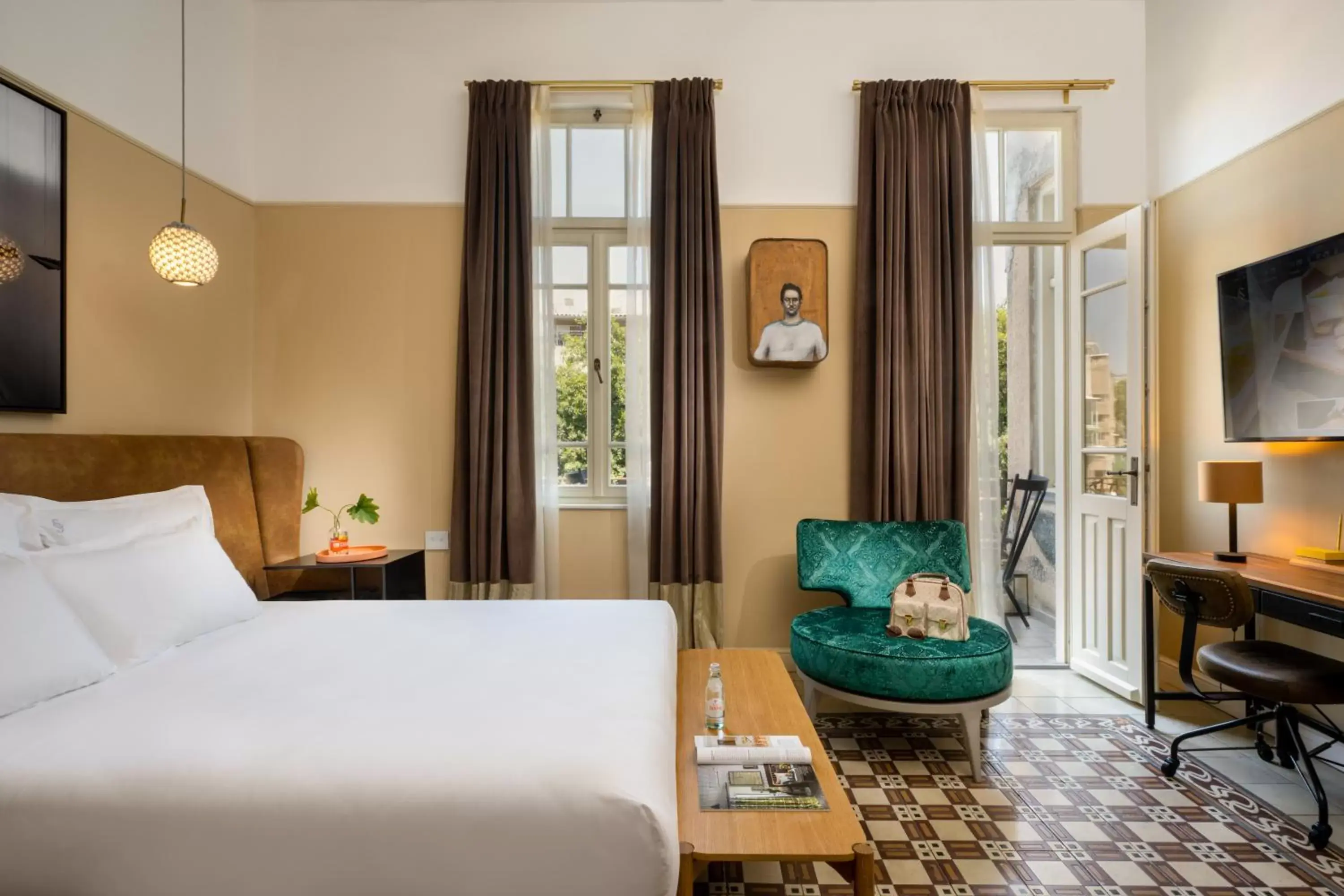 Classic King Room with Balcony in Assemblage Boutique Classic King Room with Balcony in Assemblage Boutique