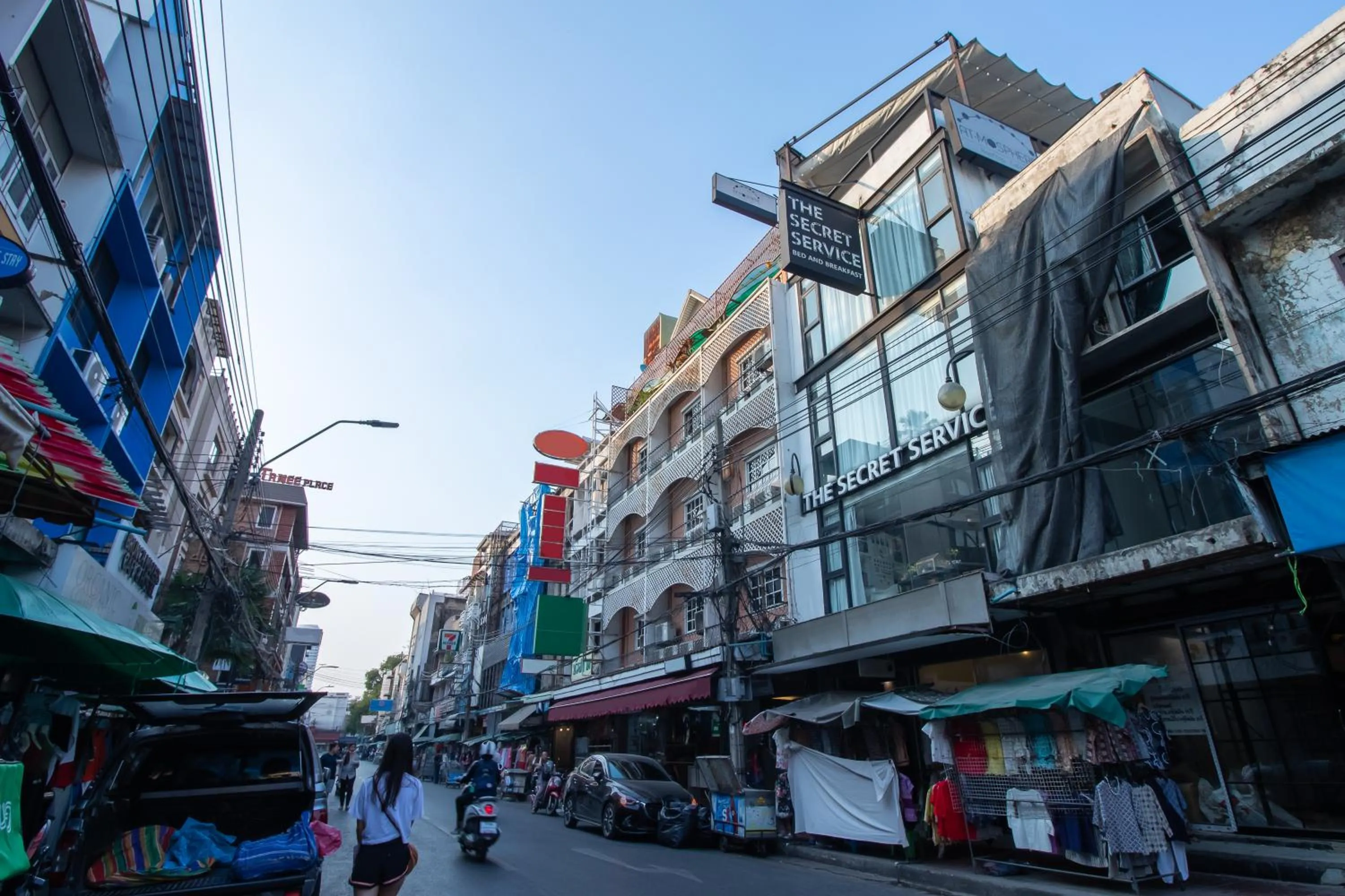 Property building in The Secret Service