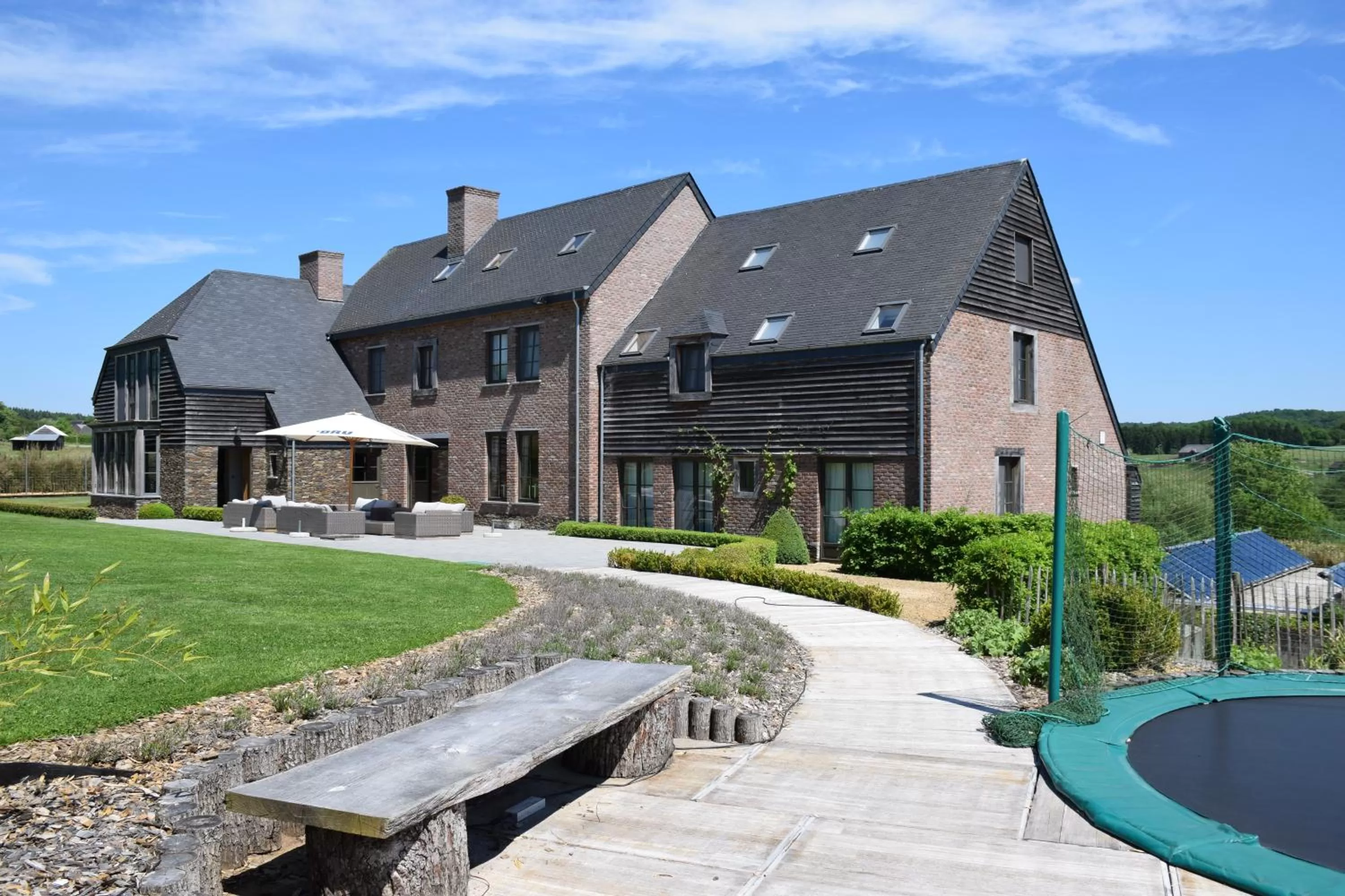 Patio, Property Building in B&B Le Briquemont