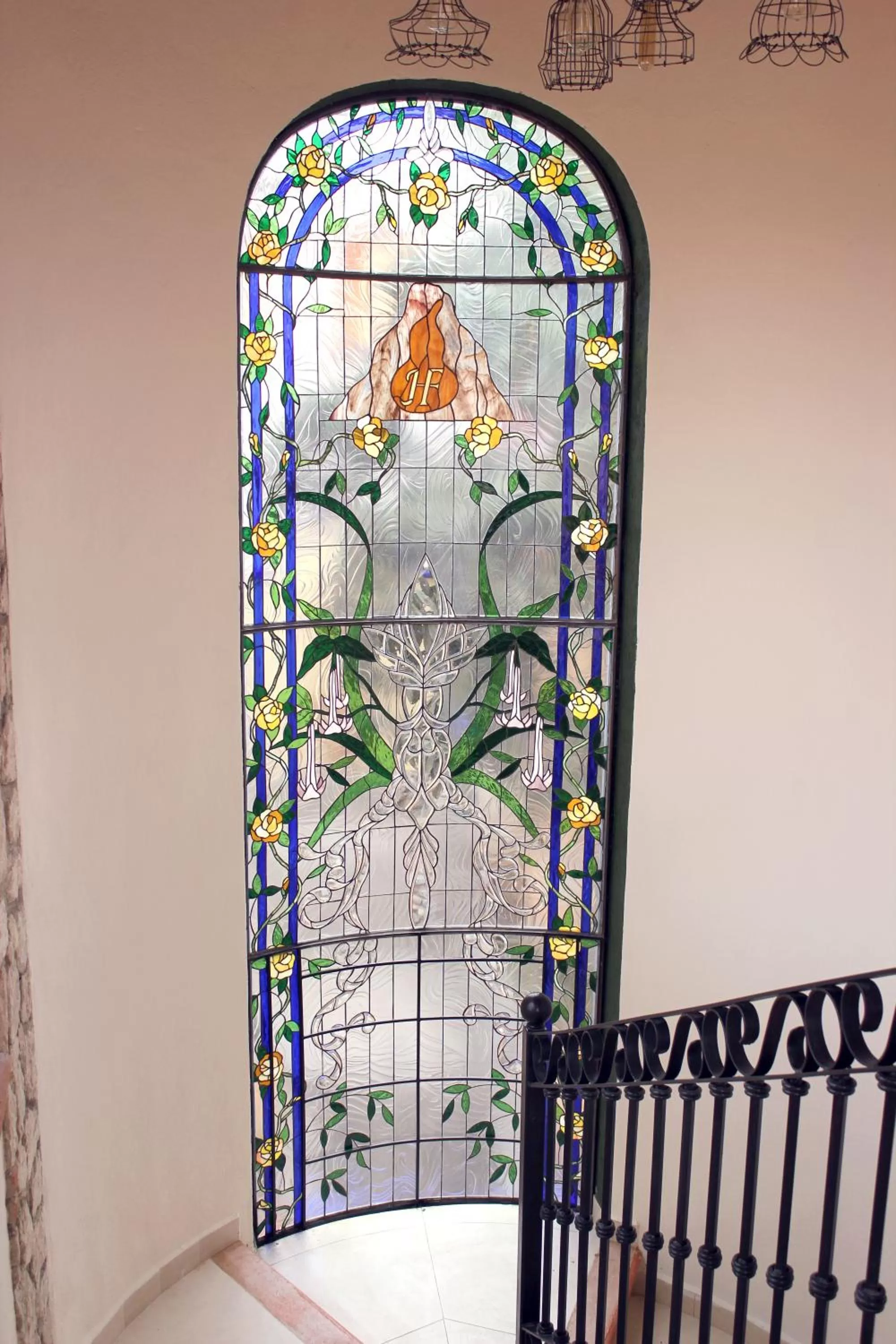 Decorative detail, Balcony/Terrace in Hotel Feregrino