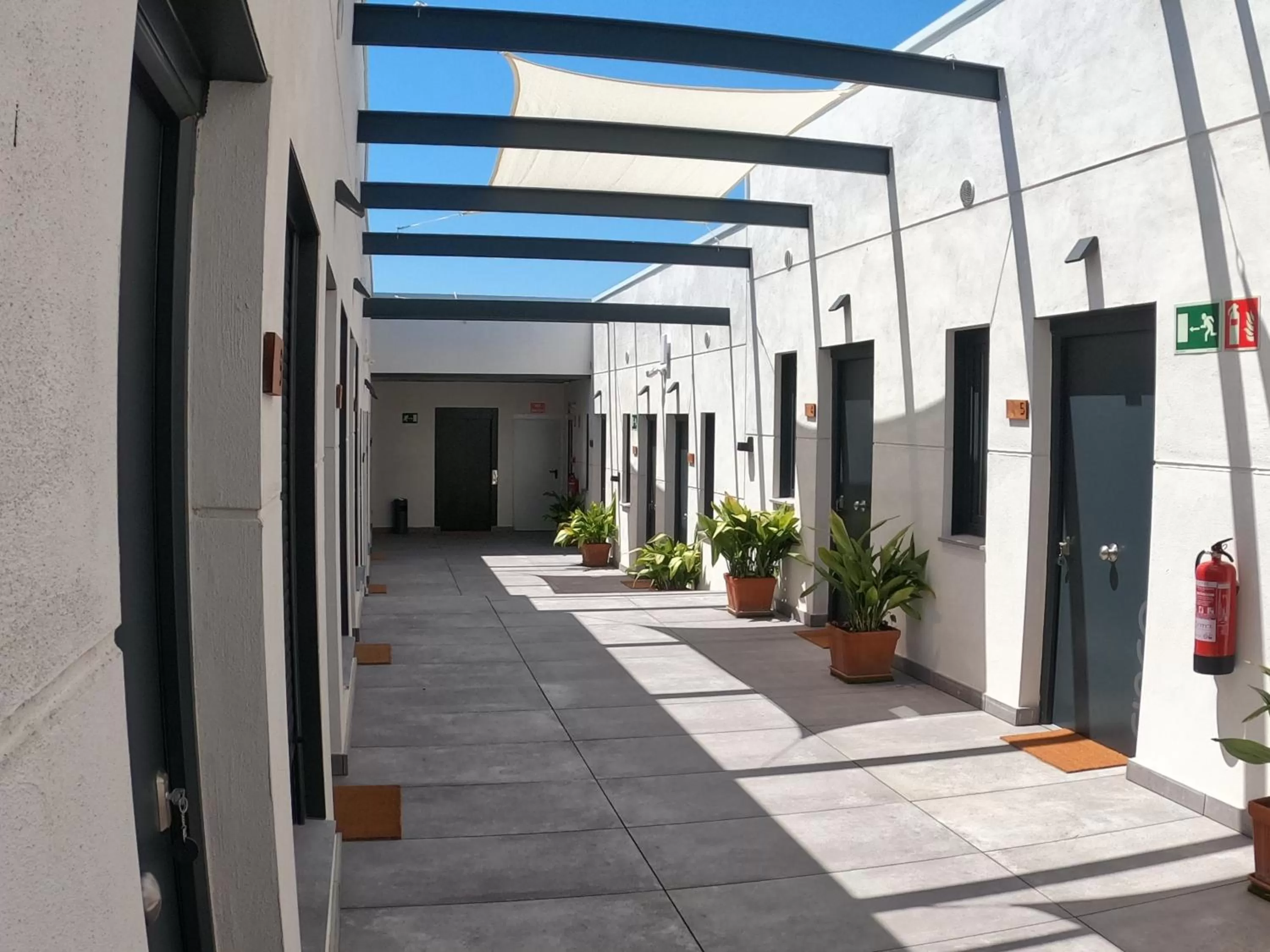 Patio in HOTEL IBERUM