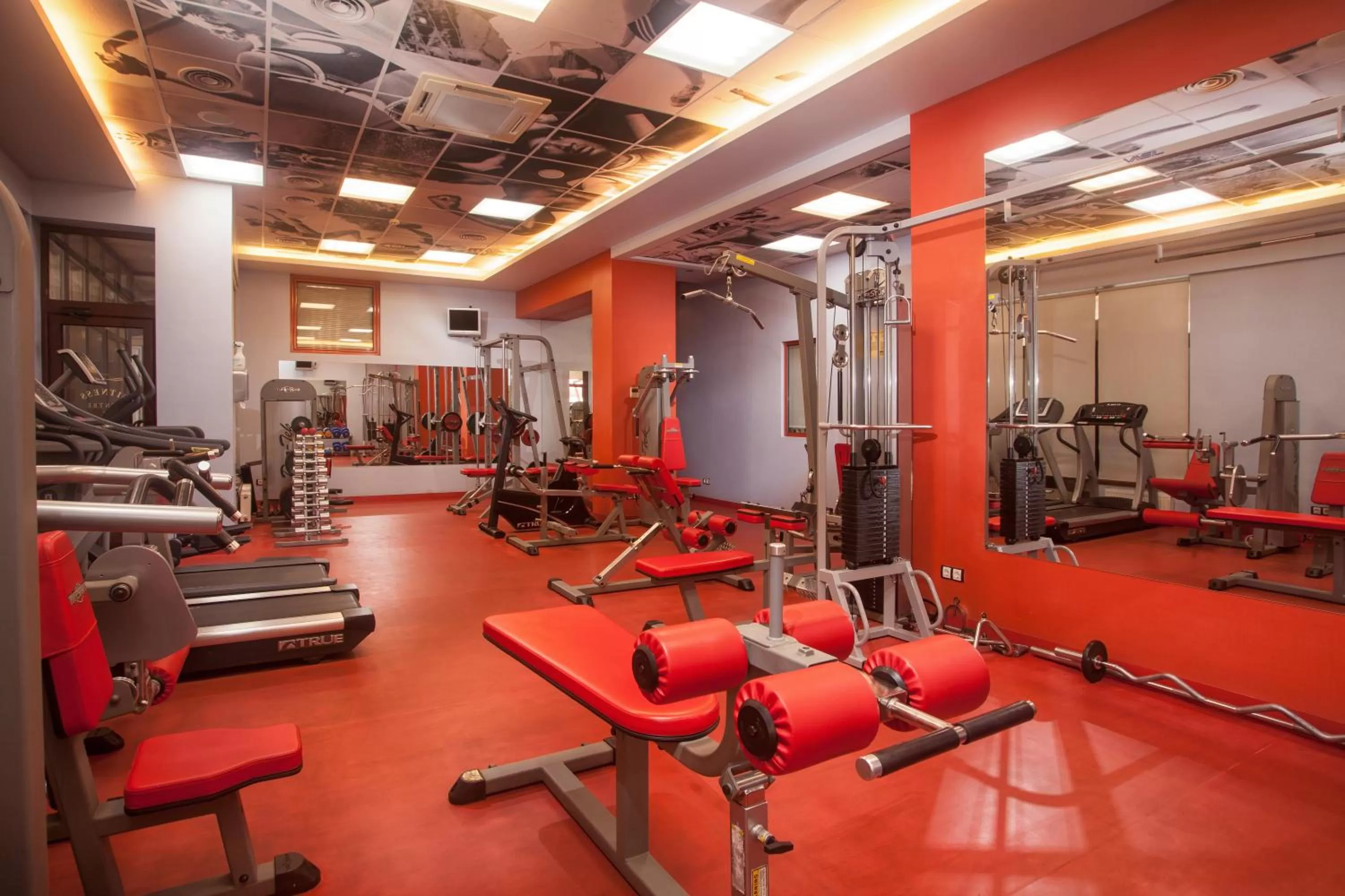 Fitness centre/facilities in Hotel Otrada