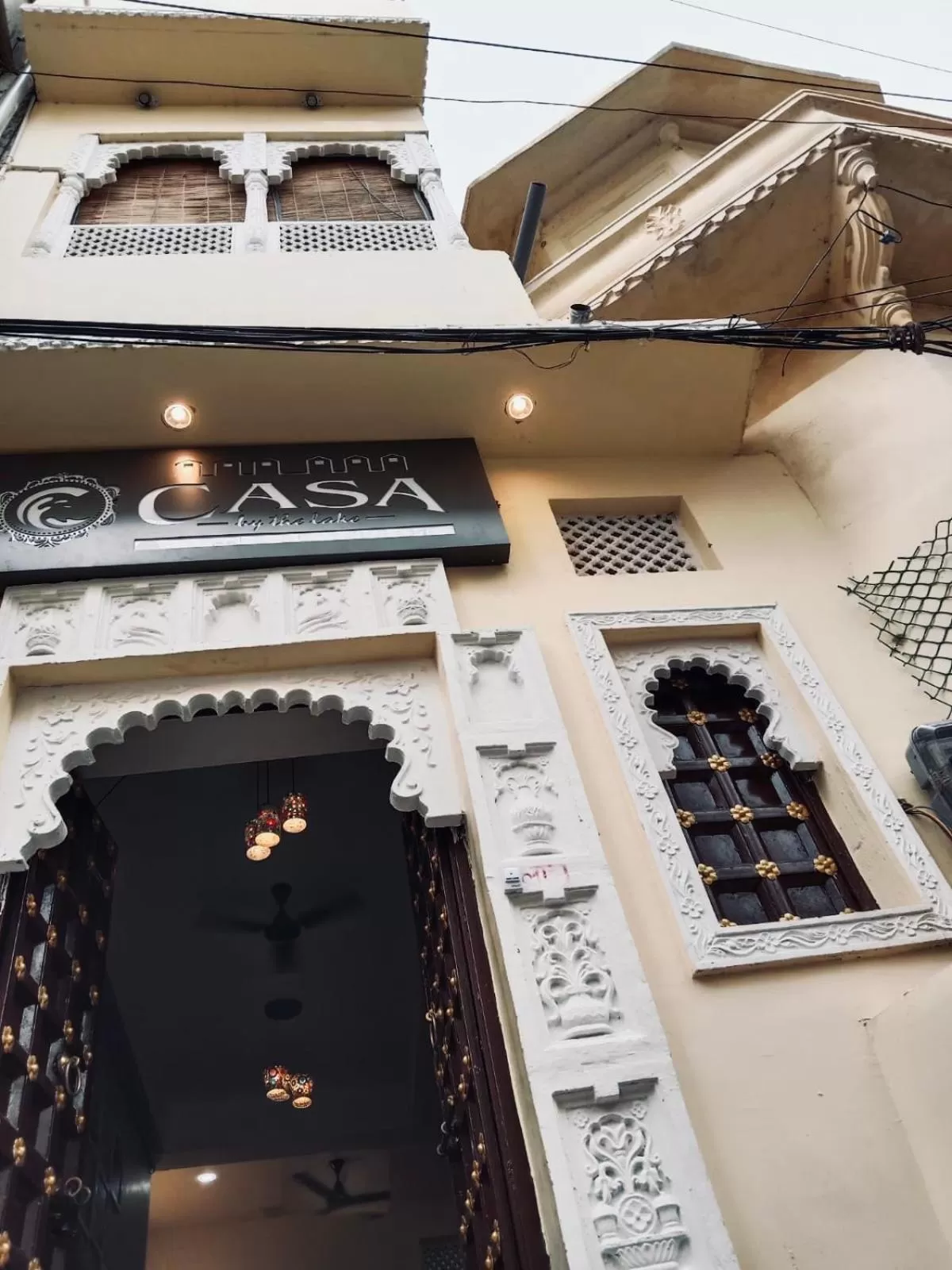 Property building in Hotel Casa by the lake