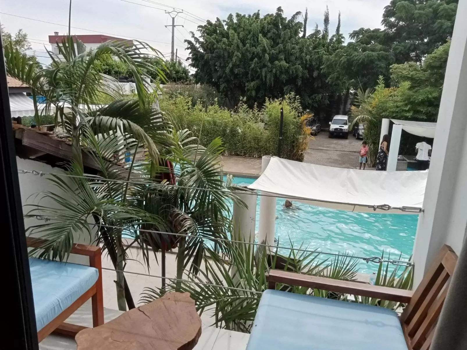 Pool view in Ikopa Hôtel Madagascar