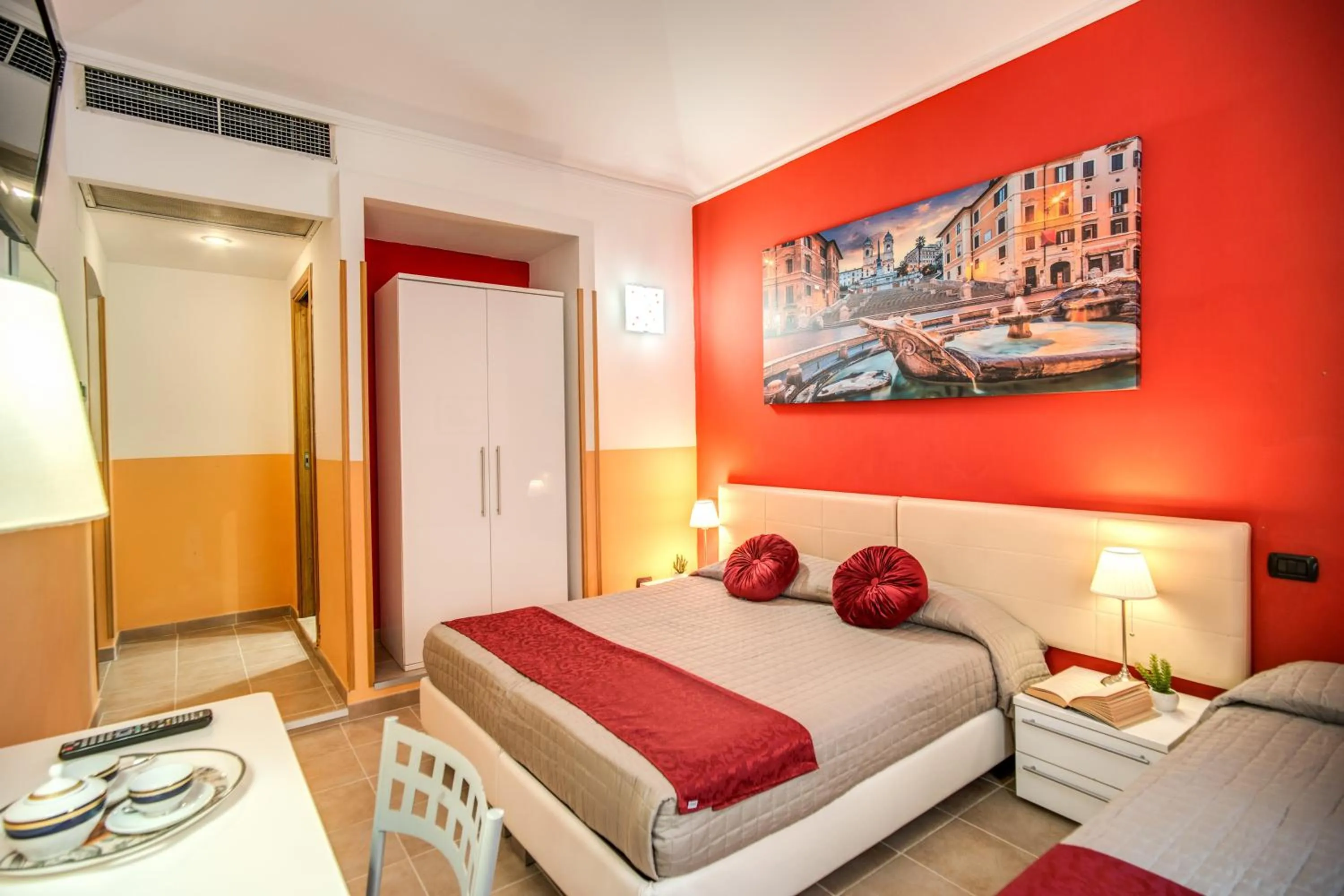 Bedroom, Bed in Magnifico Rome