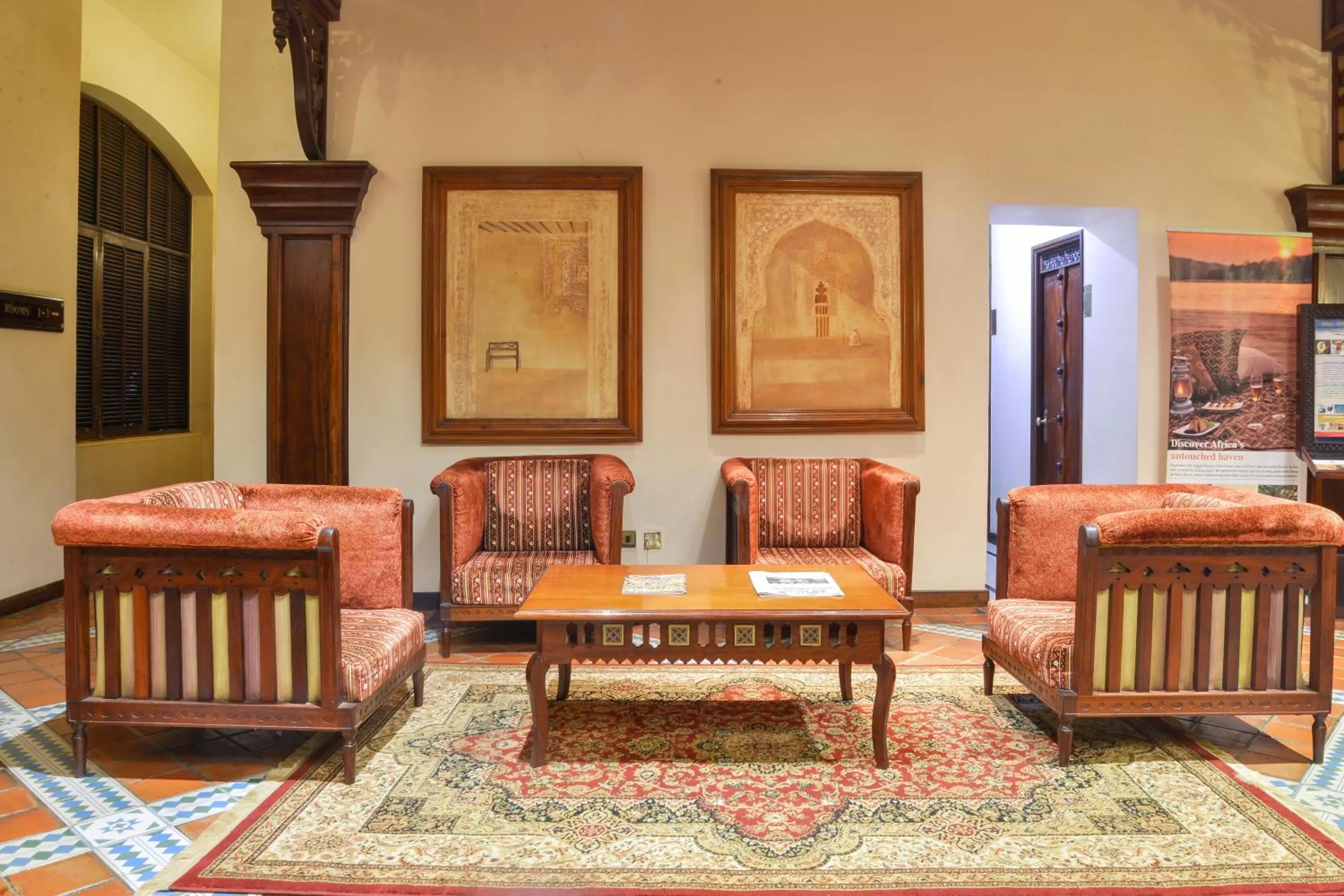 Lounge or bar in Zanzibar Serena Hotel