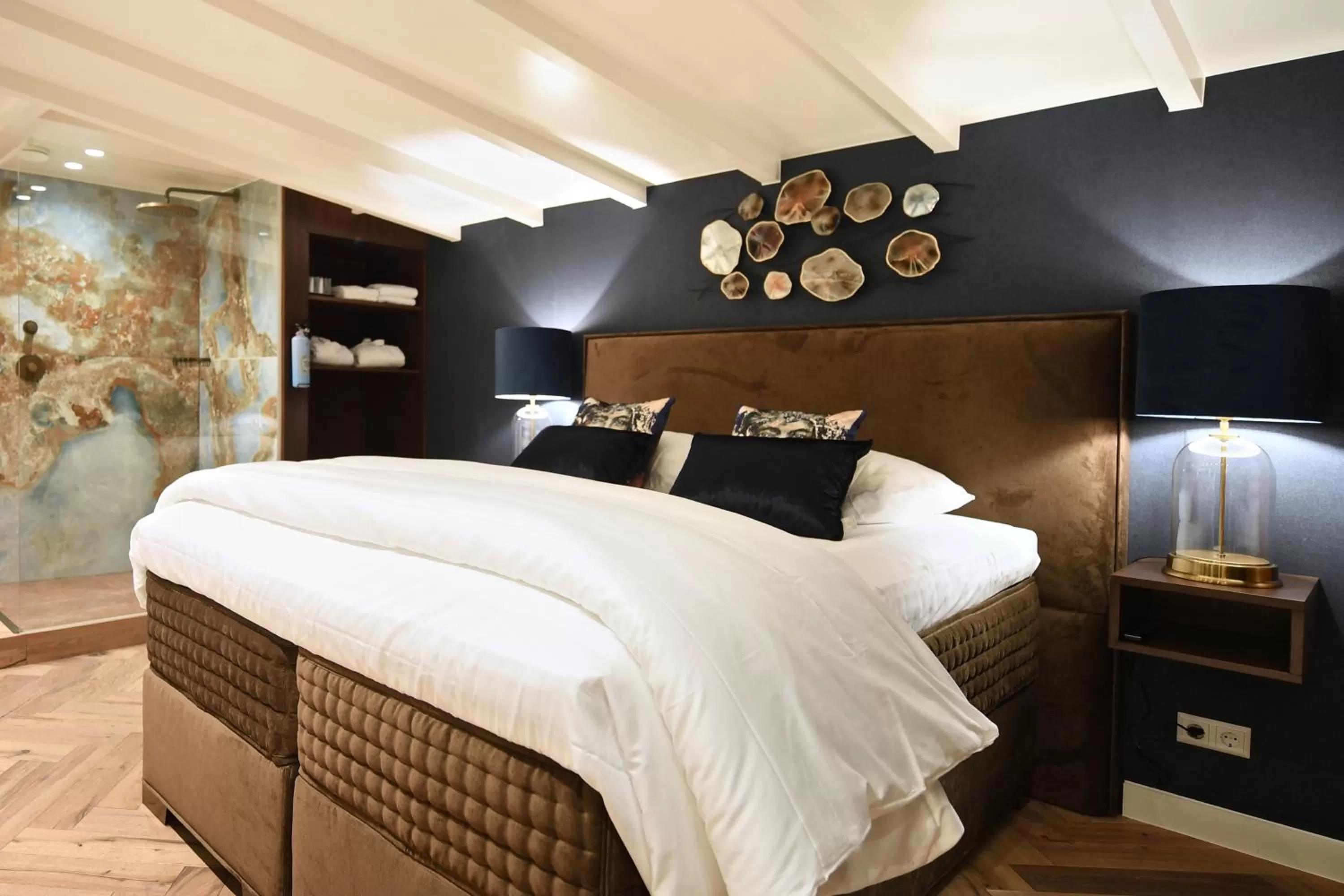 Bed in Small Luxury Boutique Hotel Wilma J