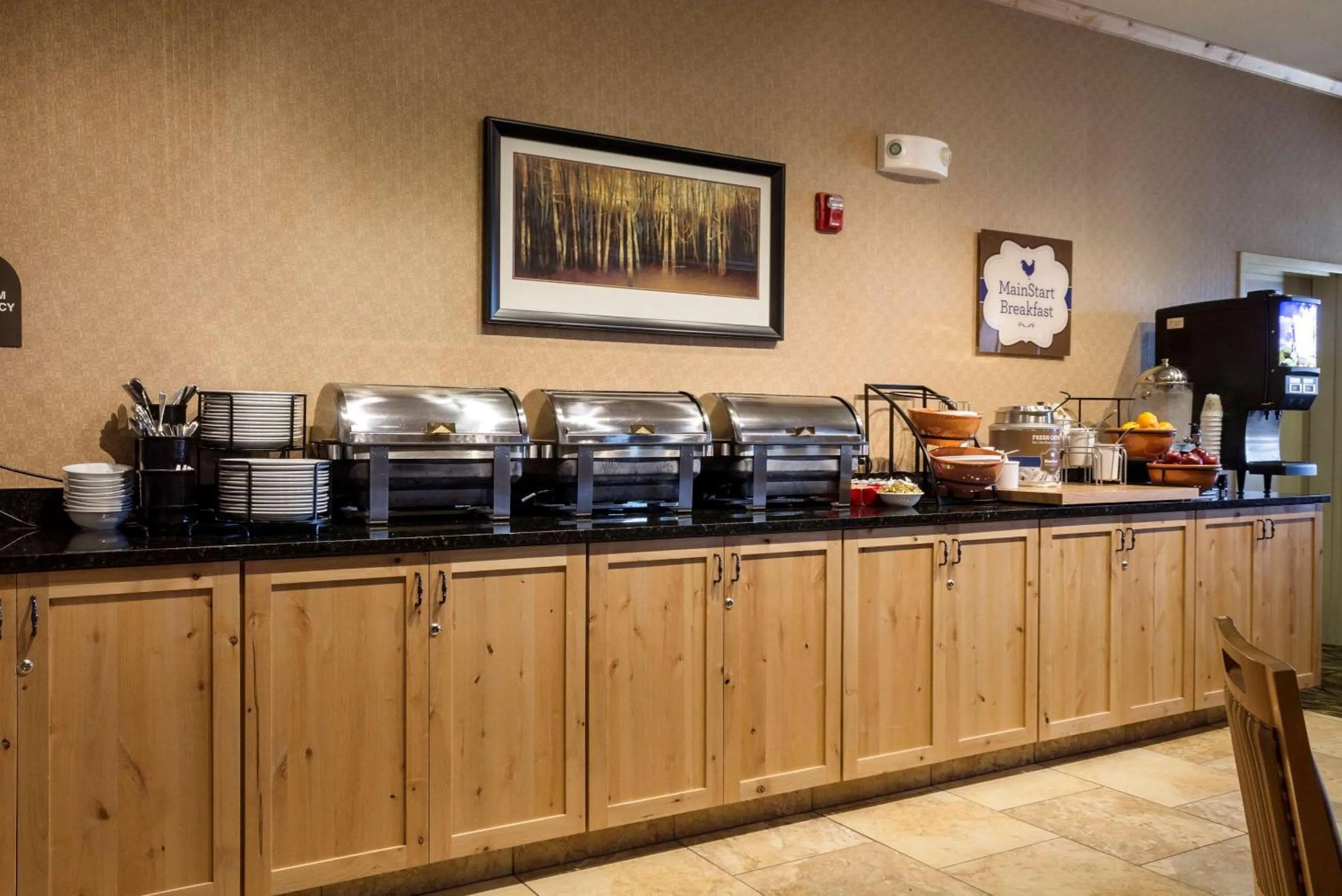 Restaurant/places to eat in MainStay Suites Williston