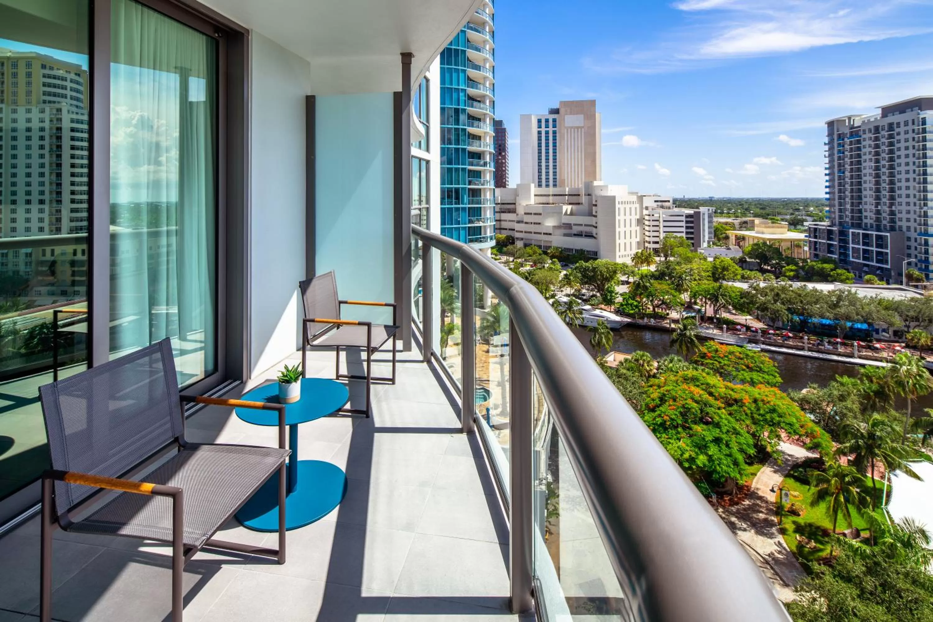 City view in Hyatt Centric Las Olas Fort Lauderdale